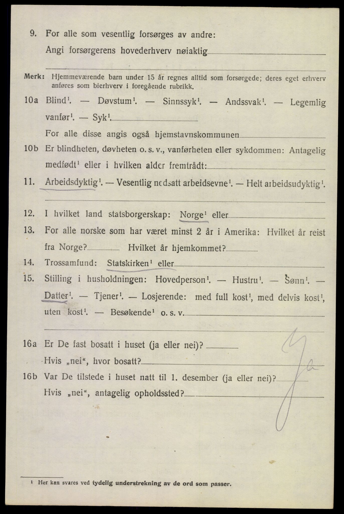 SAKO, 1920 census for Borre, 1920, p. 4963