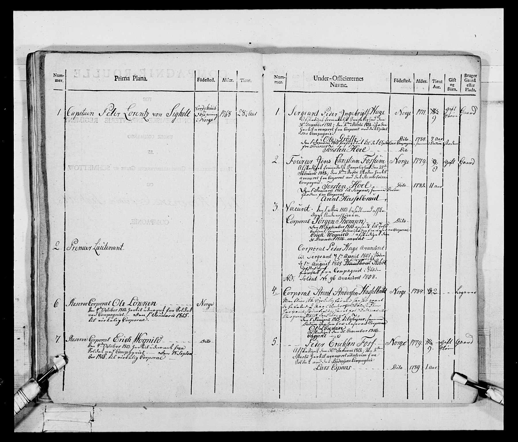 Generalitets- og kommissariatskollegiet, Det kongelige norske kommissariatskollegium, AV/RA-EA-5420/E/Eh/L0083c: 2. Trondheimske nasjonale infanteriregiment, 1810, p. 98