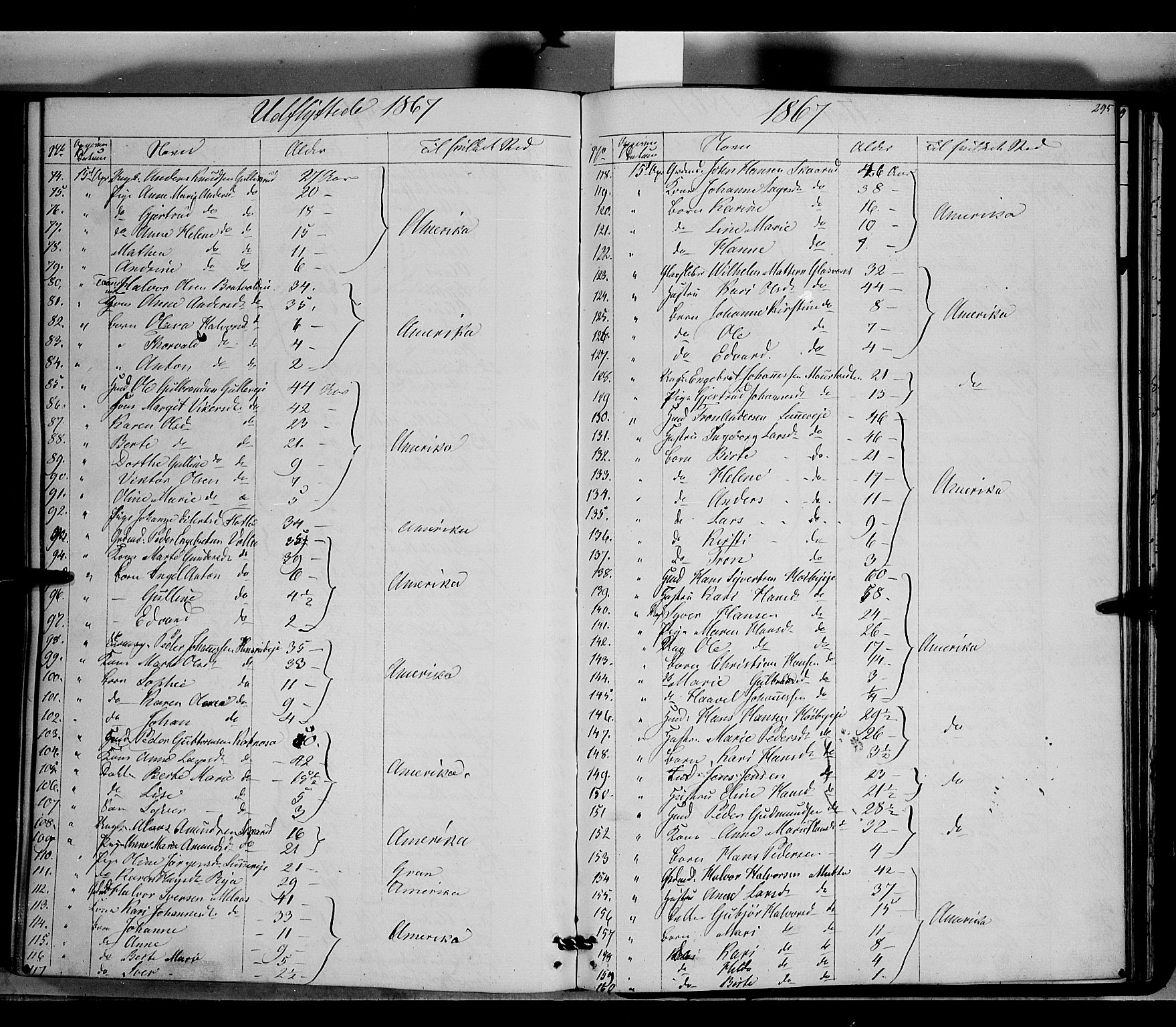 Jevnaker prestekontor, SAH/PREST-116/H/Ha/Haa/L0007: Parish register (official) no. 7, 1858-1876, p. 295