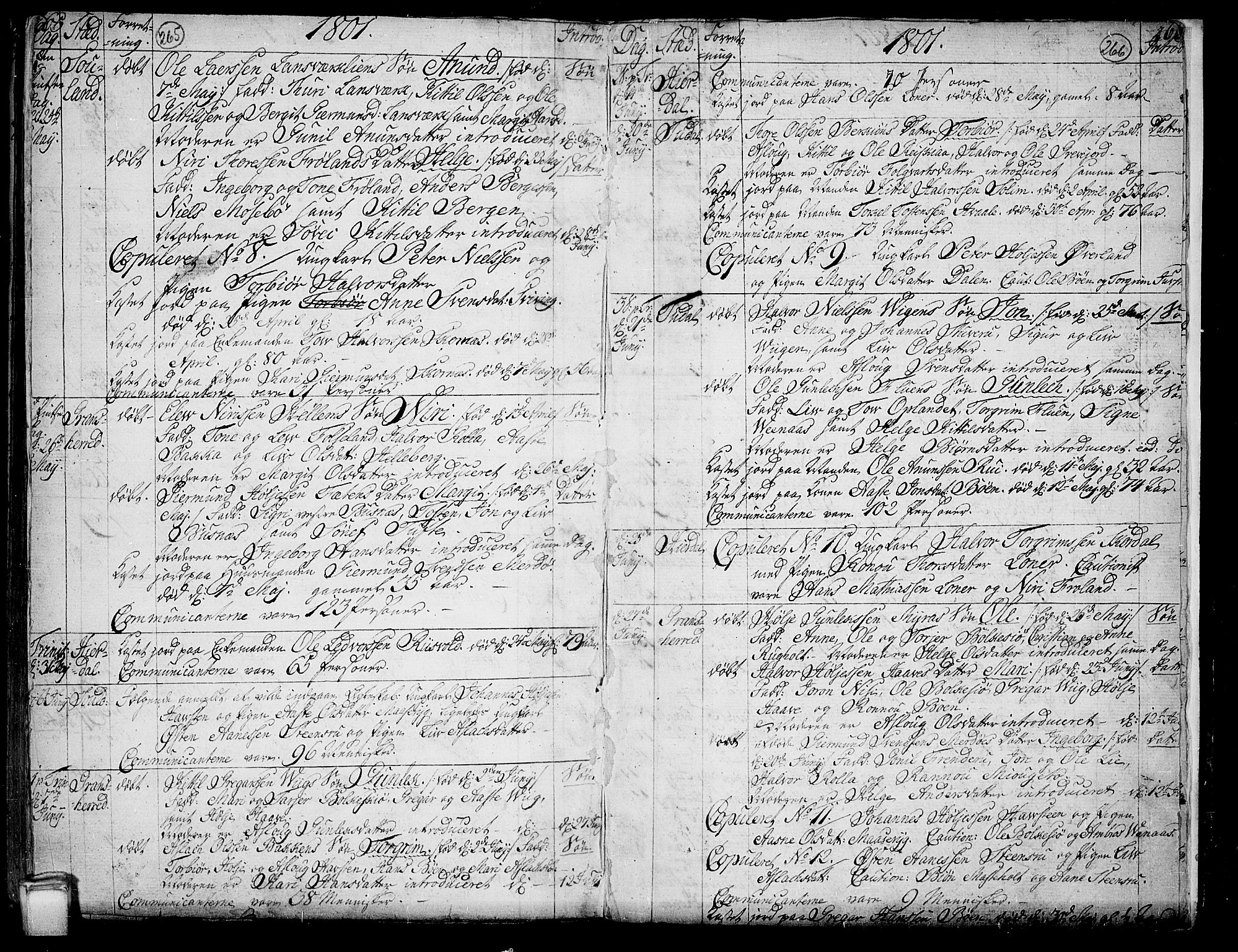 Hjartdal kirkebøker, AV/SAKO-A-270/F/Fa/L0005: Parish register (official) no. I 5, 1776-1801, p. 265-266