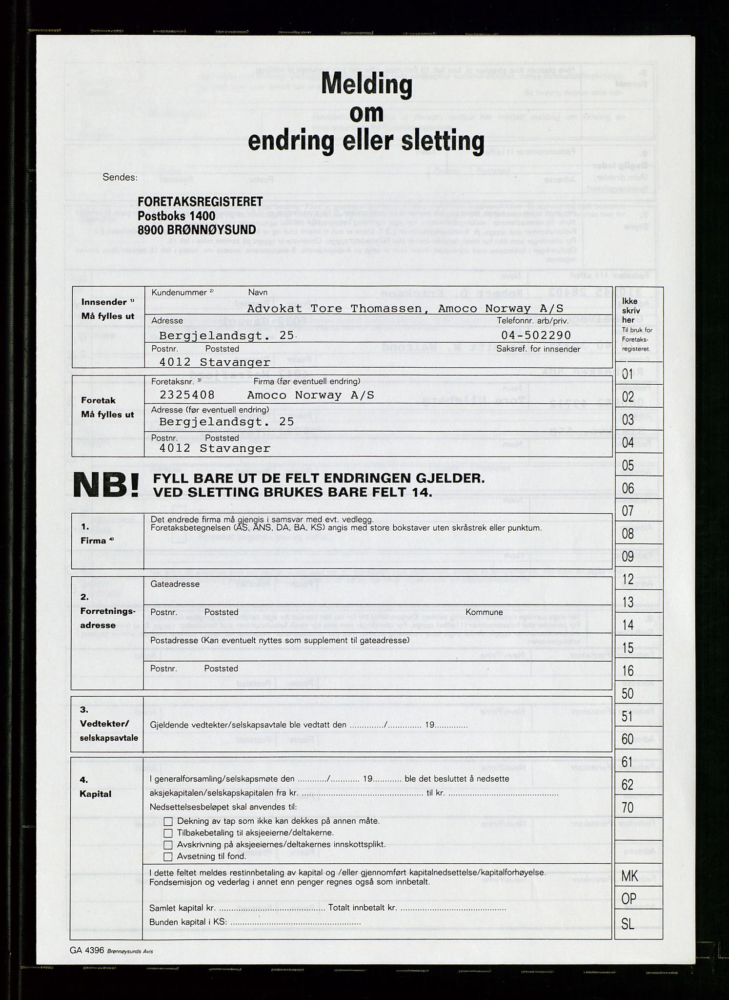 Pa 1740 - Amoco Norway Oil Company, AV/SAST-A-102405/22/A/Aa/L0001: Styreprotokoller og sakspapirer, 1965-1999, p. 146