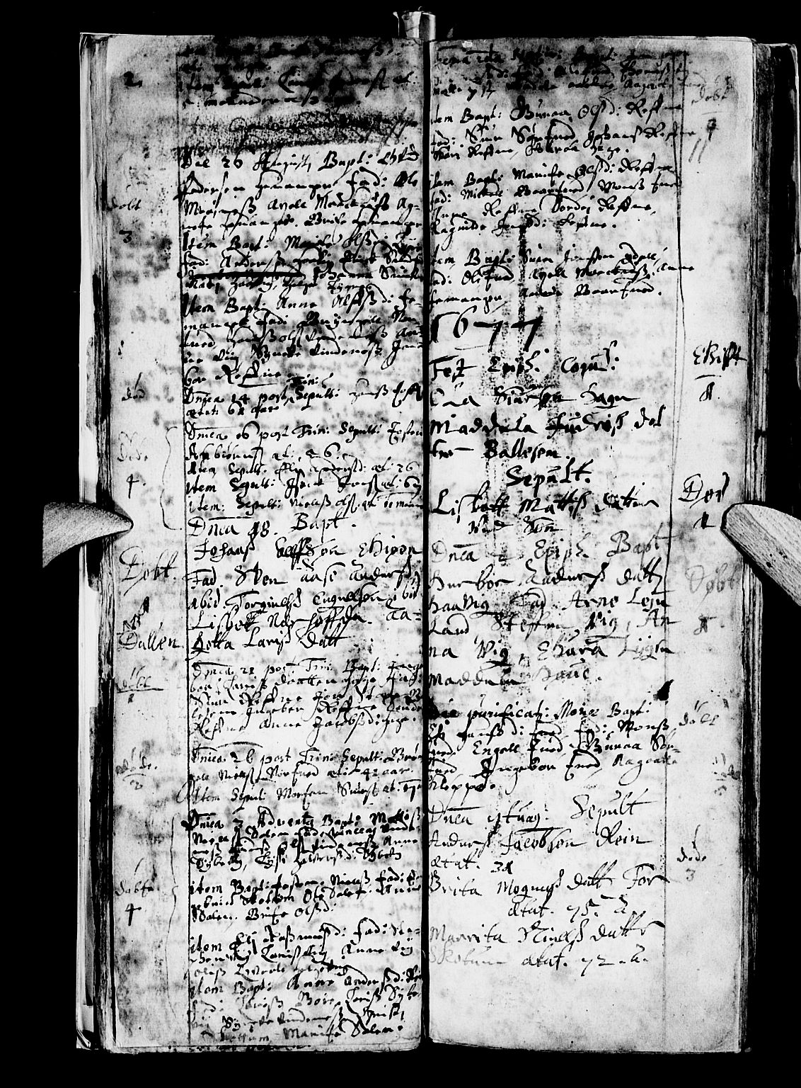 Os sokneprestembete, SAB/A-99929: Parish register (official) no. A 5, 1669-1760, p. 11