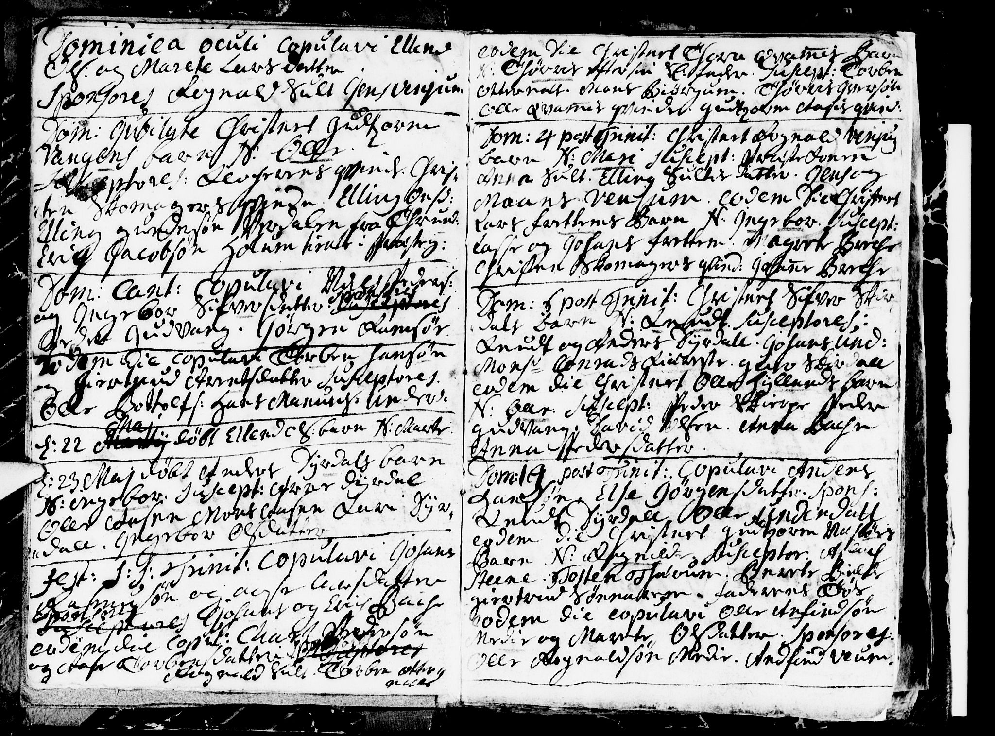 Aurland sokneprestembete, SAB/A-99937/H/Ha/Haa/L0001: Parish register (official) no. A 1, 1716-1734, p. 3