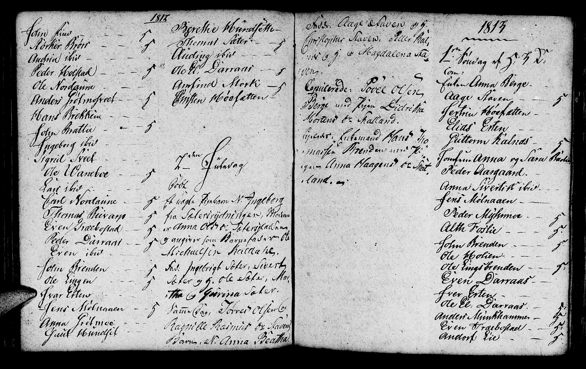 Ministerialprotokoller, klokkerbøker og fødselsregistre - Nord-Trøndelag, SAT/A-1458/742/L0410: Parish register (copy) no. 742C01, 1806-1821