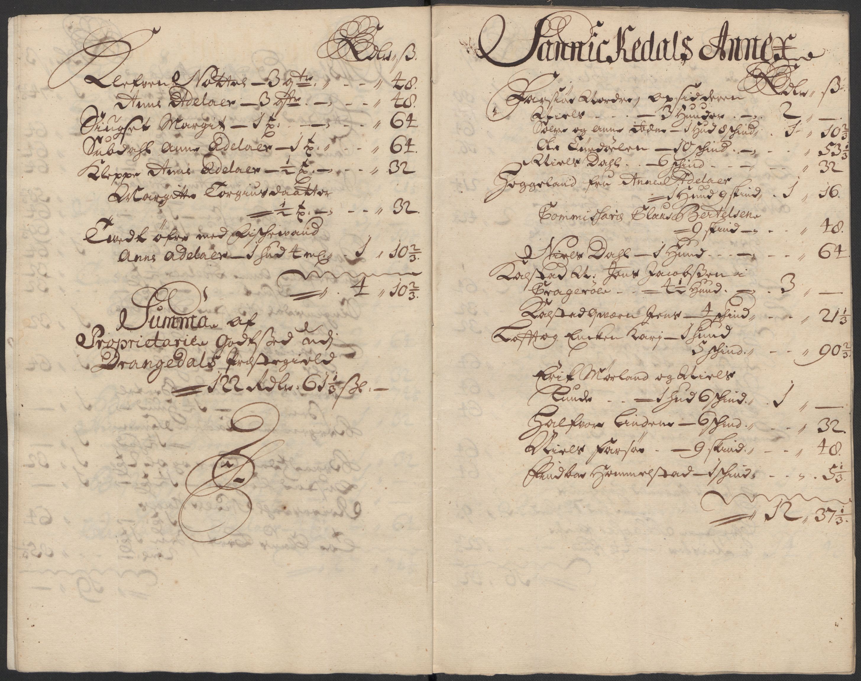 Rentekammeret inntil 1814, Reviderte regnskaper, Fogderegnskap, AV/RA-EA-4092/R36/L2124: Fogderegnskap Øvre og Nedre Telemark og Bamble, 1713, p. 240