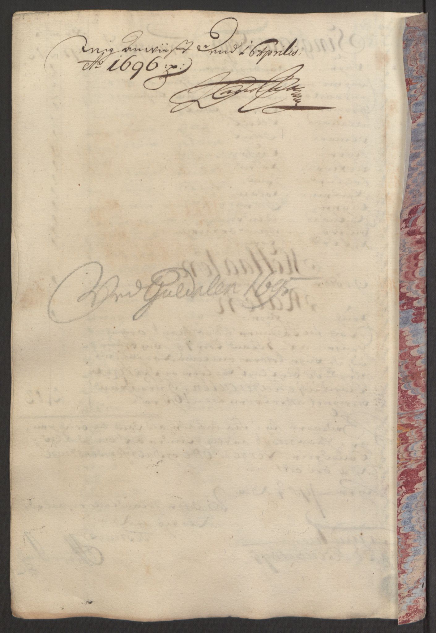 Rentekammeret inntil 1814, Reviderte regnskaper, Fogderegnskap, RA/EA-4092/R60/L3945: Fogderegnskap Orkdal og Gauldal, 1695, p. 380