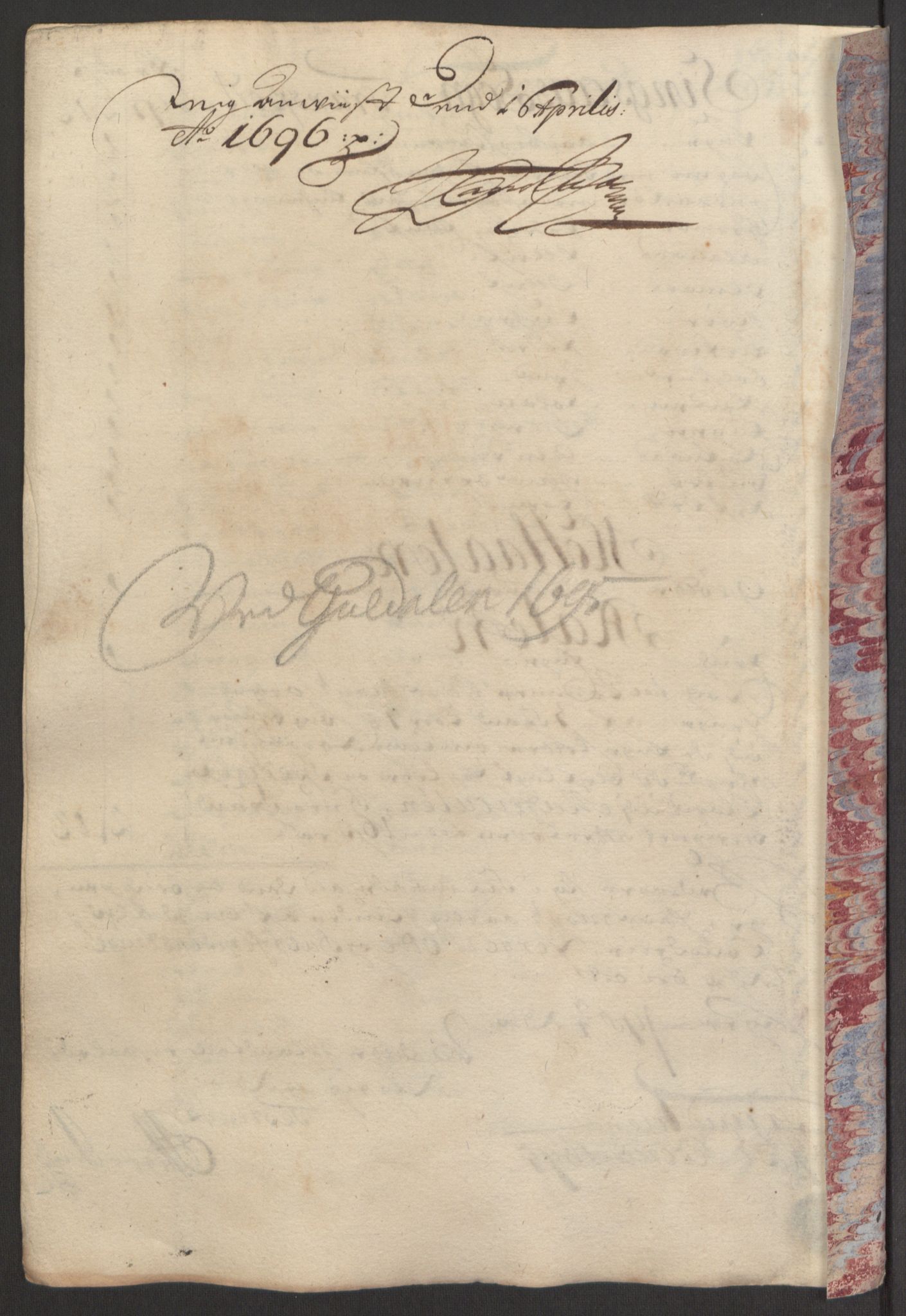 Rentekammeret inntil 1814, Reviderte regnskaper, Fogderegnskap, AV/RA-EA-4092/R60/L3945: Fogderegnskap Orkdal og Gauldal, 1695, p. 380