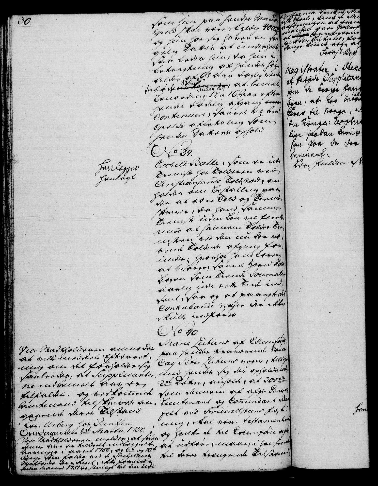 Rentekammeret, Kammerkanselliet, RA/EA-3111/G/Gh/Gha/L0031: Norsk ekstraktmemorialprotokoll (merket RK 53.76), 1751-1753, p. 30