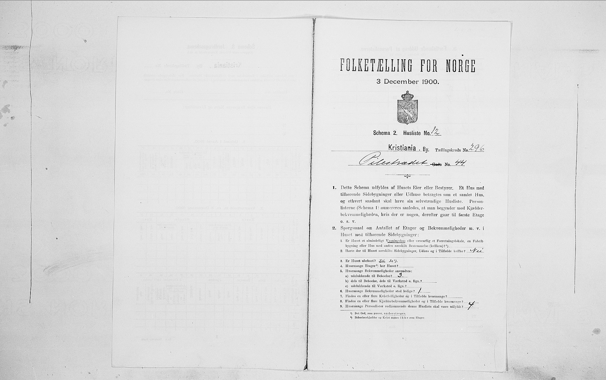 SAO, 1900 census for Kristiania, 1900, p. 71589