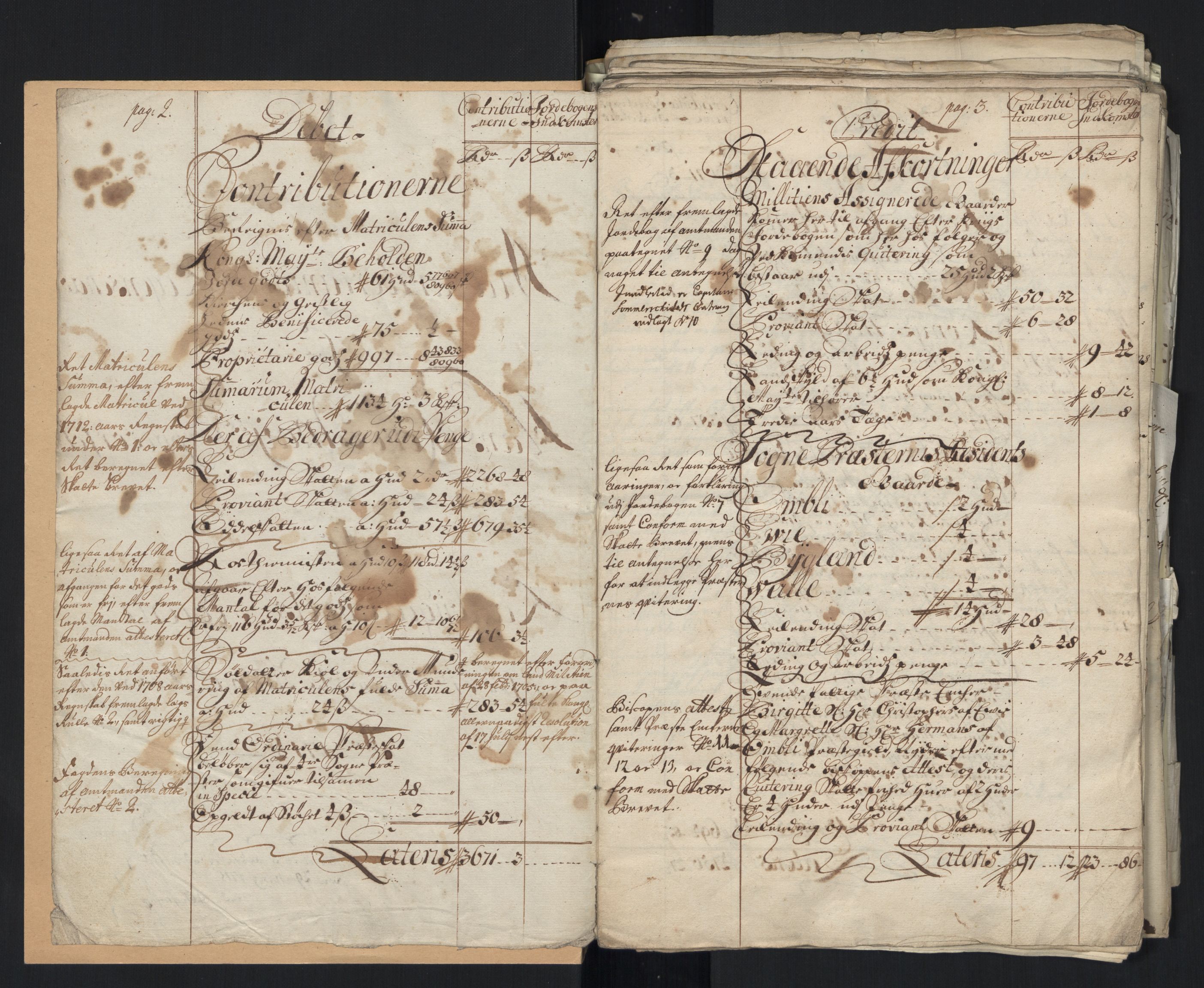Rentekammeret inntil 1814, Reviderte regnskaper, Fogderegnskap, RA/EA-4092/R40/L2451: Fogderegnskap Råbyggelag, 1714-1715, p. 4
