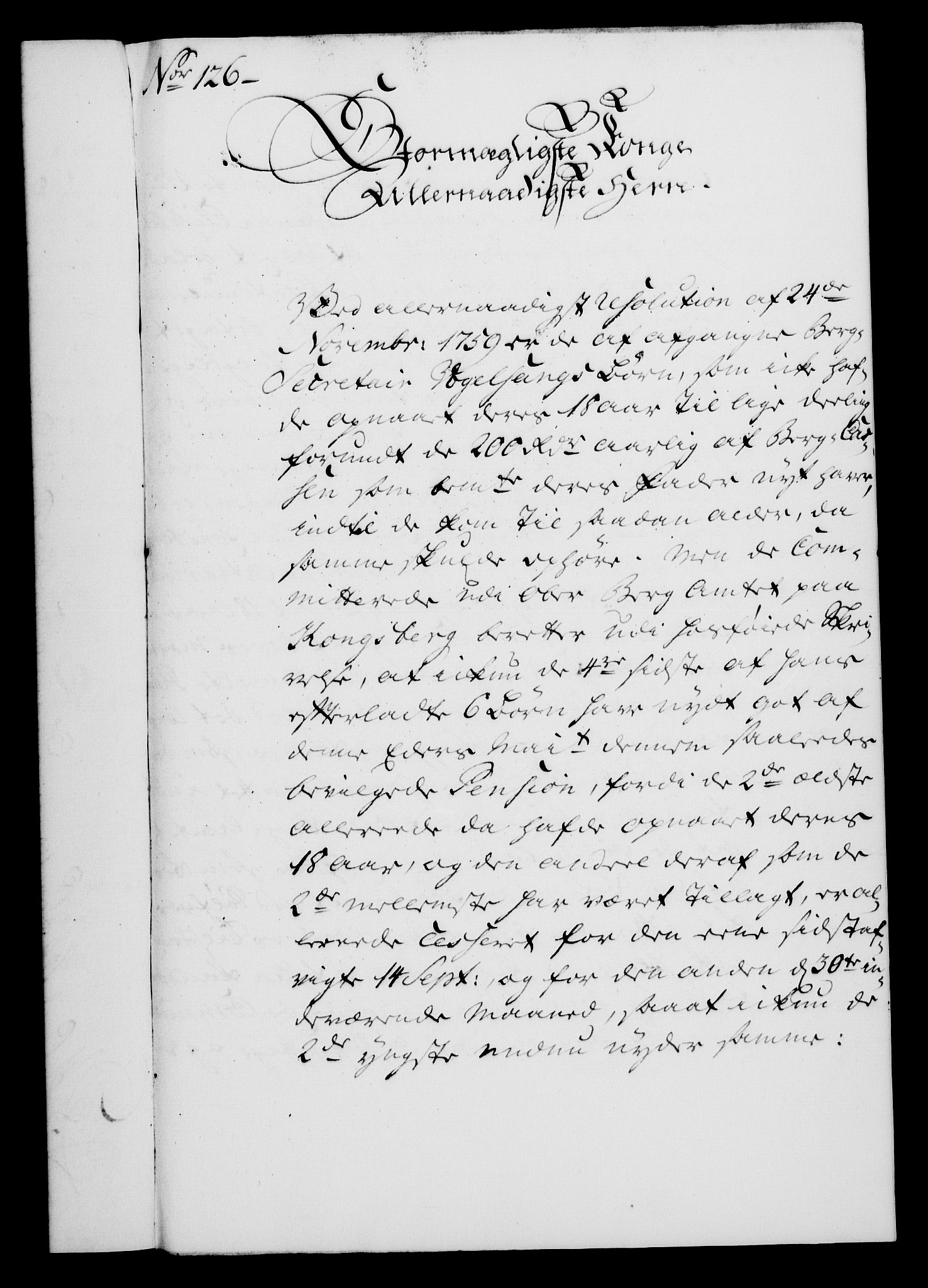Rentekammeret, Kammerkanselliet, RA/EA-3111/G/Gf/Gfa/L0043: Norsk relasjons- og resolusjonsprotokoll (merket RK 52.43), 1761, p. 469