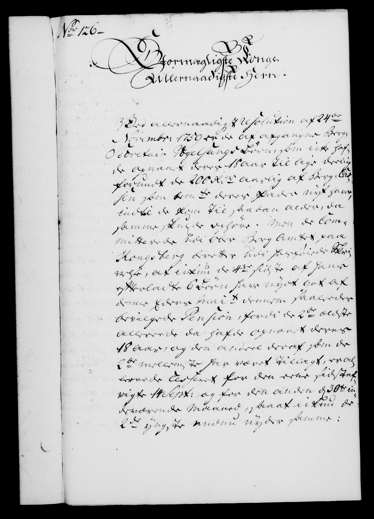 Rentekammeret, Kammerkanselliet, AV/RA-EA-3111/G/Gf/Gfa/L0043: Norsk relasjons- og resolusjonsprotokoll (merket RK 52.43), 1761, p. 469