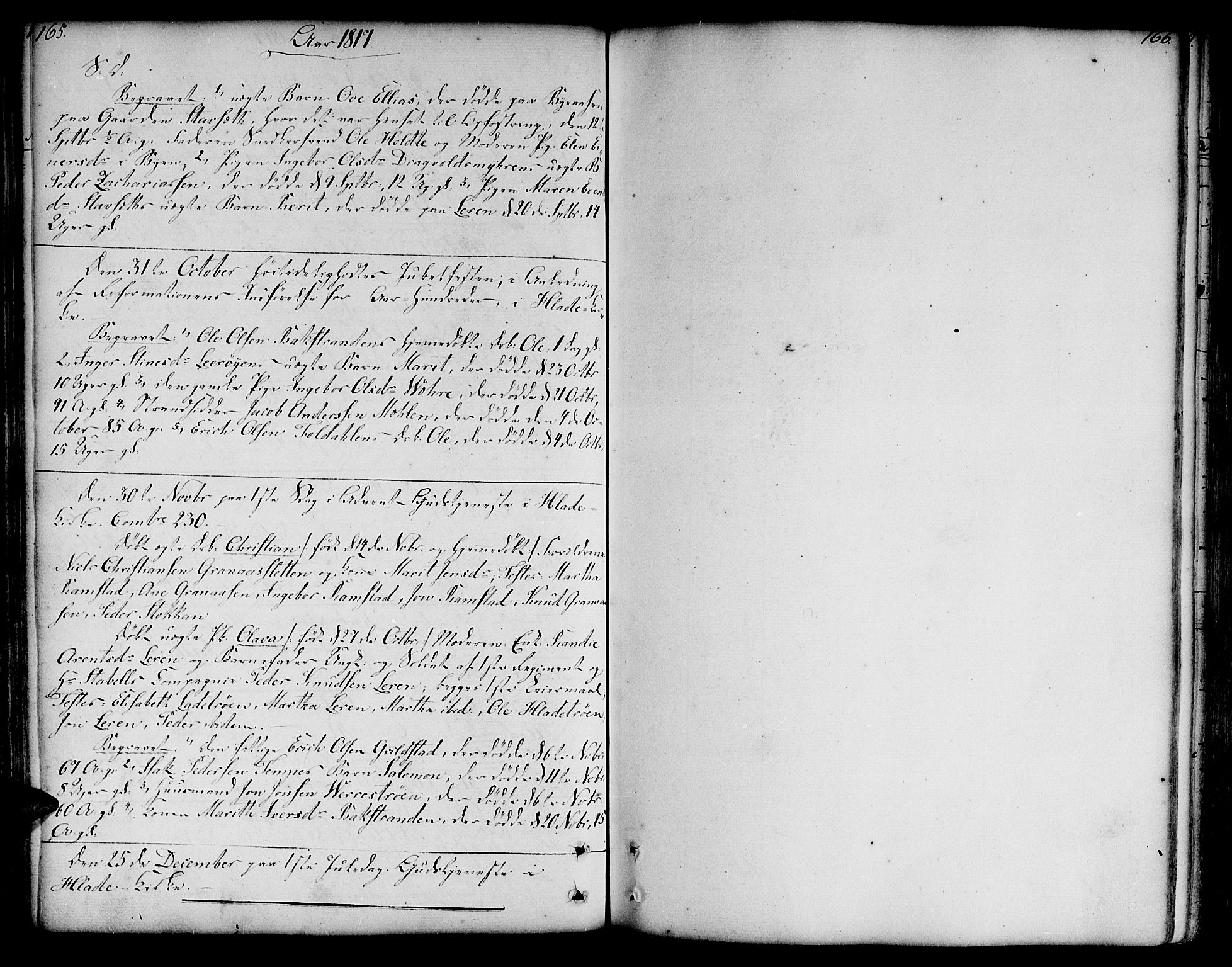 Ministerialprotokoller, klokkerbøker og fødselsregistre - Sør-Trøndelag, SAT/A-1456/606/L0280: Parish register (official) no. 606A02 /1, 1781-1817, p. 165-166