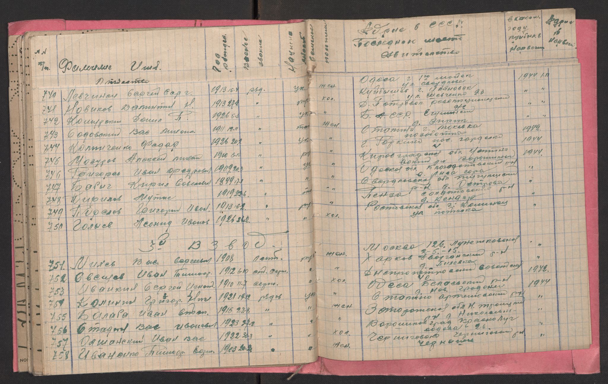 Flyktnings- og fangedirektoratet, Repatrieringskontoret, AV/RA-S-1681/D/Db/L0017: Displaced Persons (DPs) og sivile tyskere, 1945-1948, p. 657