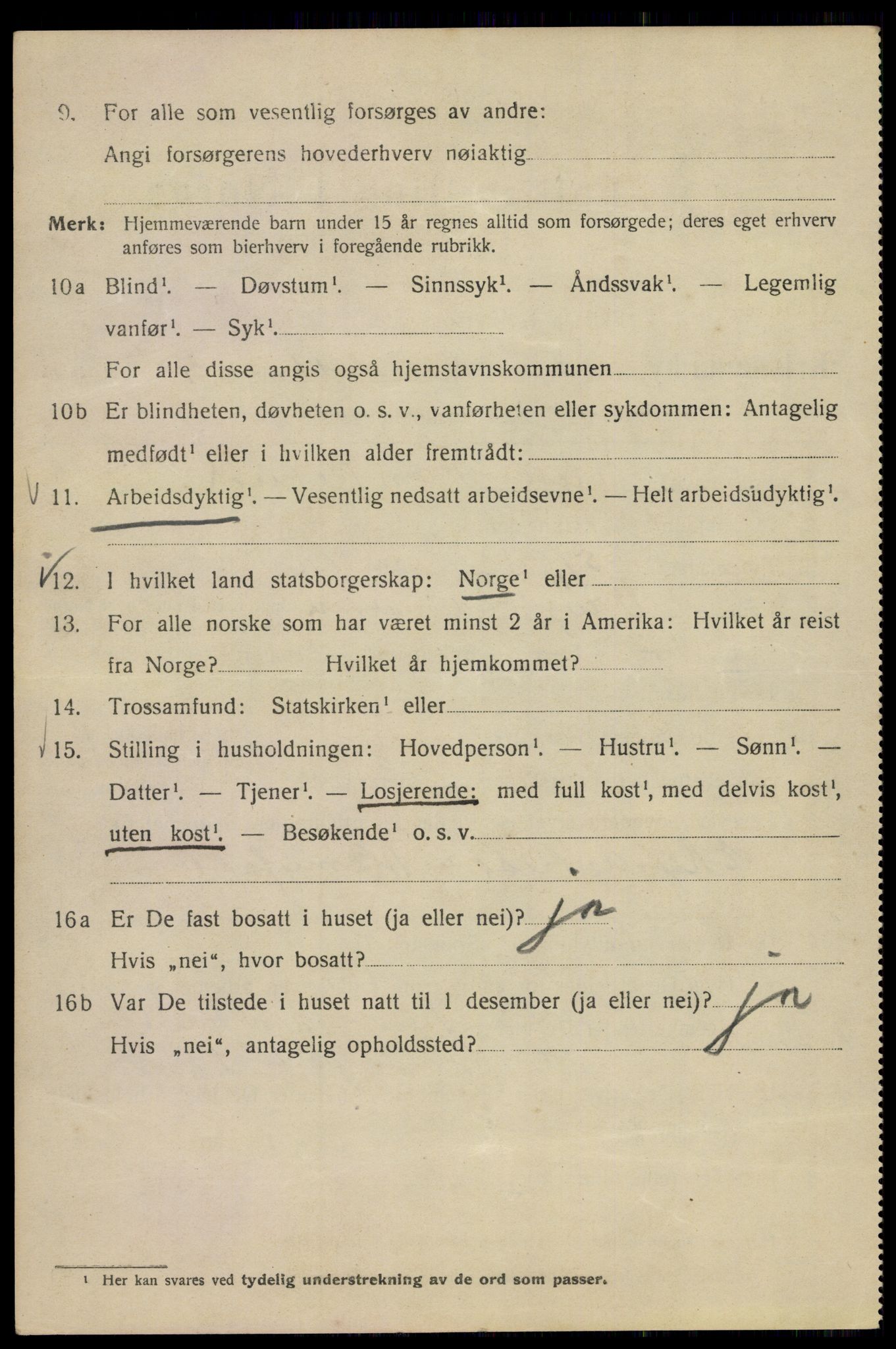 SAO, 1920 census for Kristiania, 1920, p. 450174