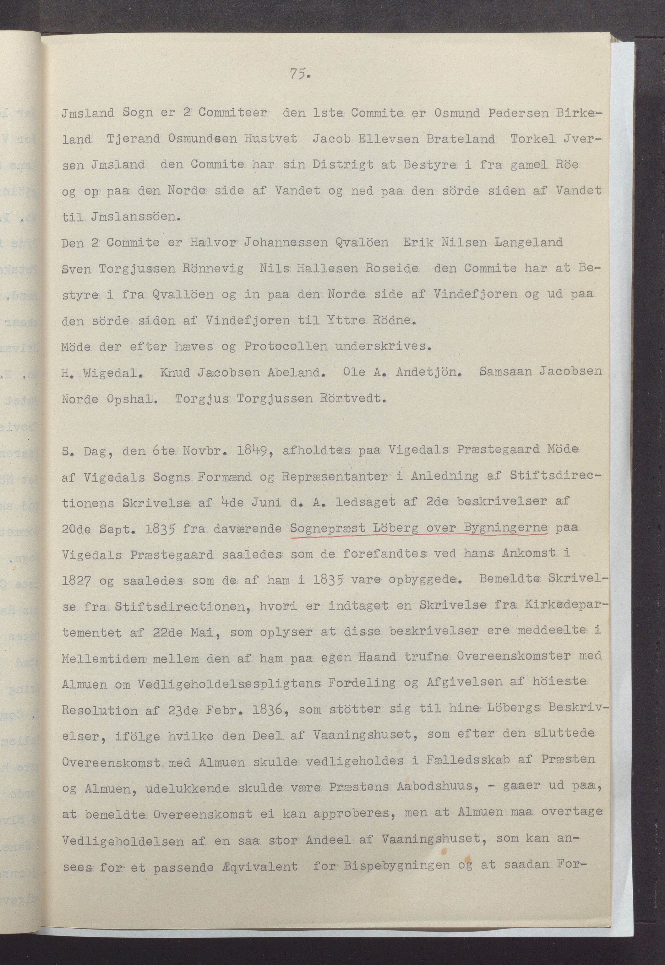 Vikedal kommune - Formannskapet, IKAR/K-100598/A/Ac/L0001: Avskrift av møtebok, 1837-1874, p. 75