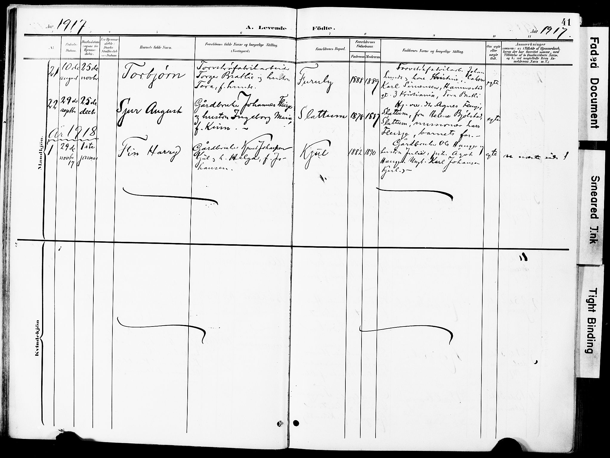 Nittedal prestekontor Kirkebøker, AV/SAO-A-10365a/F/Fa/L0008: Parish register (official) no. I 8, 1902-1926, p. 41