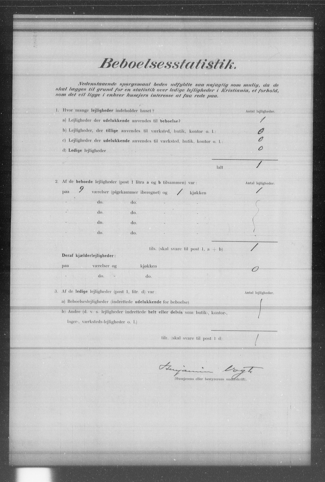 OBA, Municipal Census 1902 for Kristiania, 1902, p. 13934