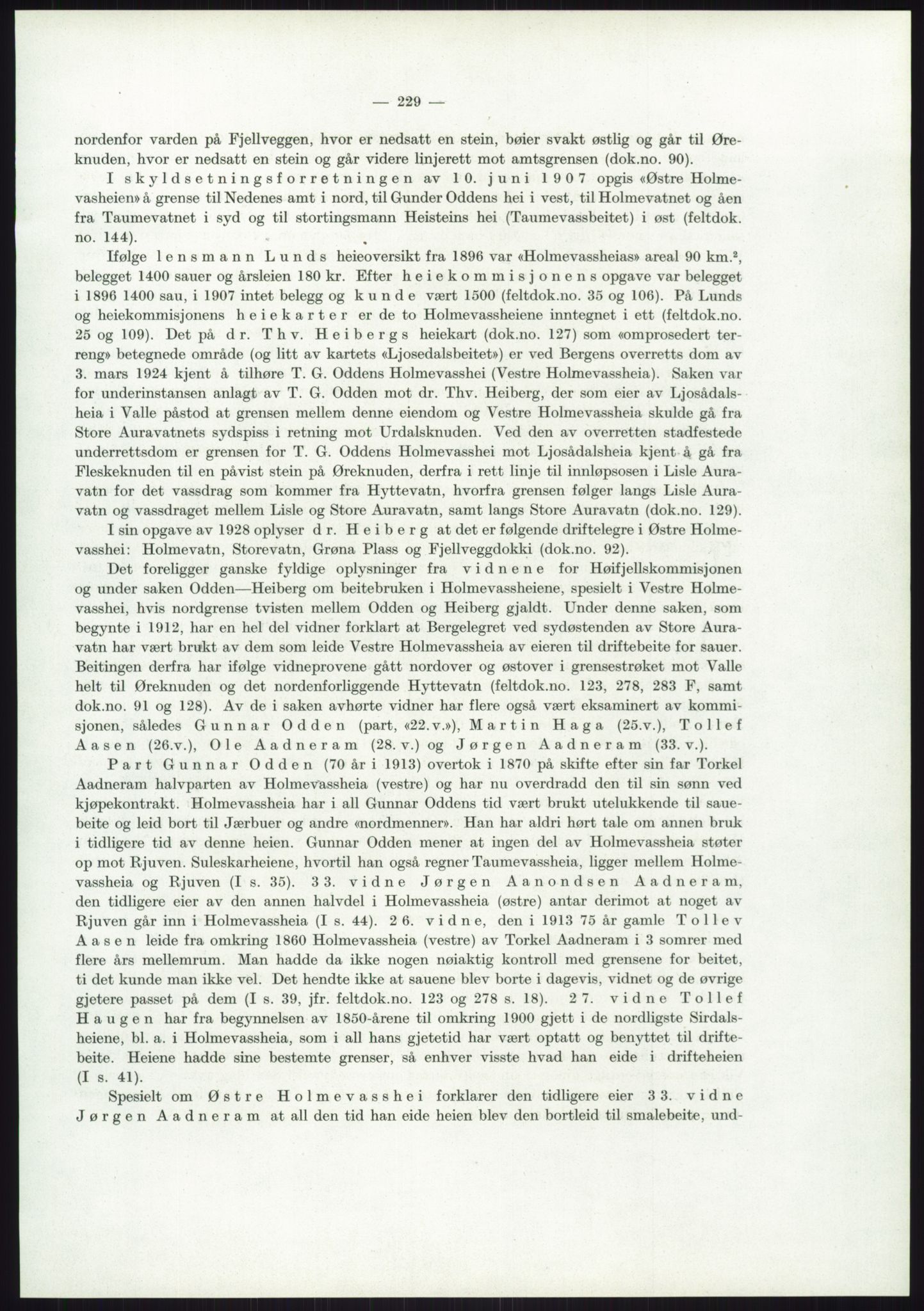 Høyfjellskommisjonen, AV/RA-S-1546/X/Xa/L0001: Nr. 1-33, 1909-1953, p. 1564