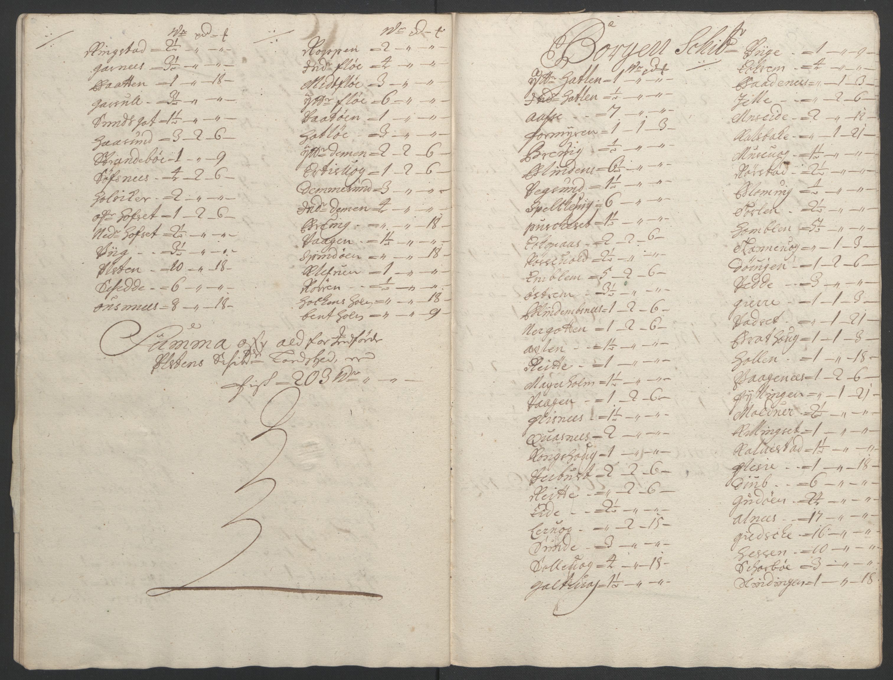 Rentekammeret inntil 1814, Reviderte regnskaper, Fogderegnskap, AV/RA-EA-4092/R54/L3554: Fogderegnskap Sunnmøre, 1691-1693, p. 218