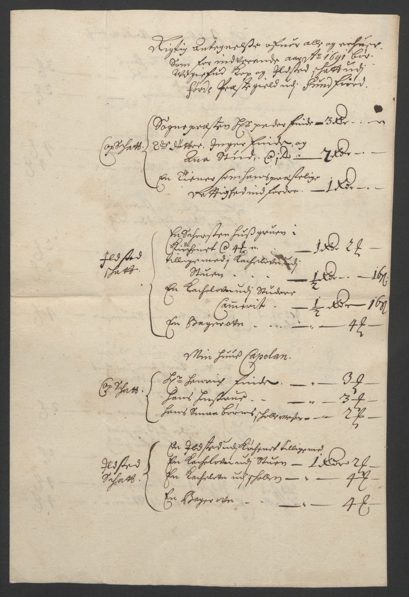 Rentekammeret inntil 1814, Reviderte regnskaper, Fogderegnskap, AV/RA-EA-4092/R53/L3420: Fogderegnskap Sunn- og Nordfjord, 1691-1692, p. 68