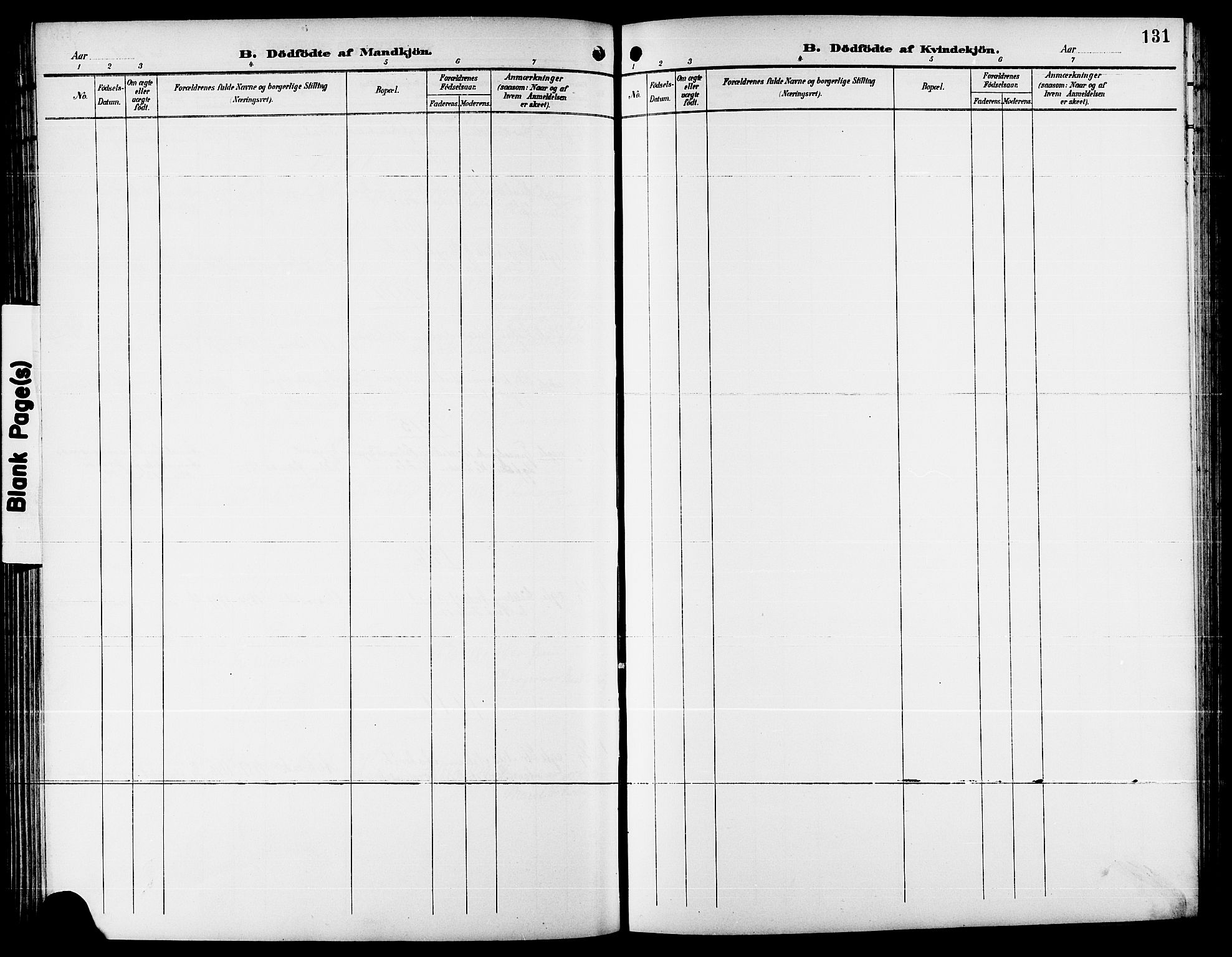 Ministerialprotokoller, klokkerbøker og fødselsregistre - Møre og Romsdal, AV/SAT-A-1454/578/L0910: Parish register (copy) no. 578C03, 1900-1921, p. 131