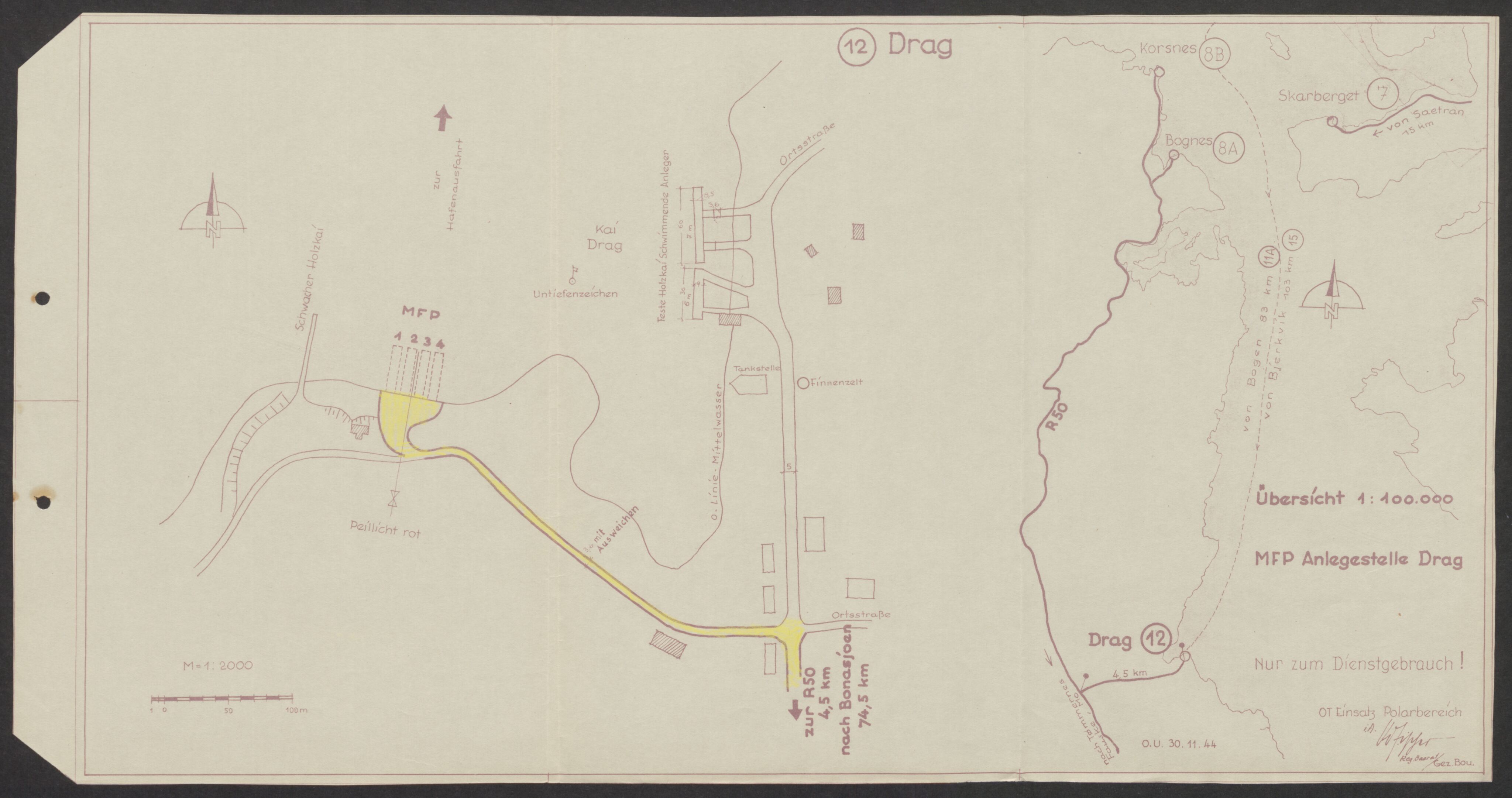 Tyske arkiver, Organisation Todt (OT), Einsatzgruppe Wiking, AV/RA-RAFA-2188/1/E/E2/E2d/L0023: Fähren und Anlegen, 1942-1944, p. 10