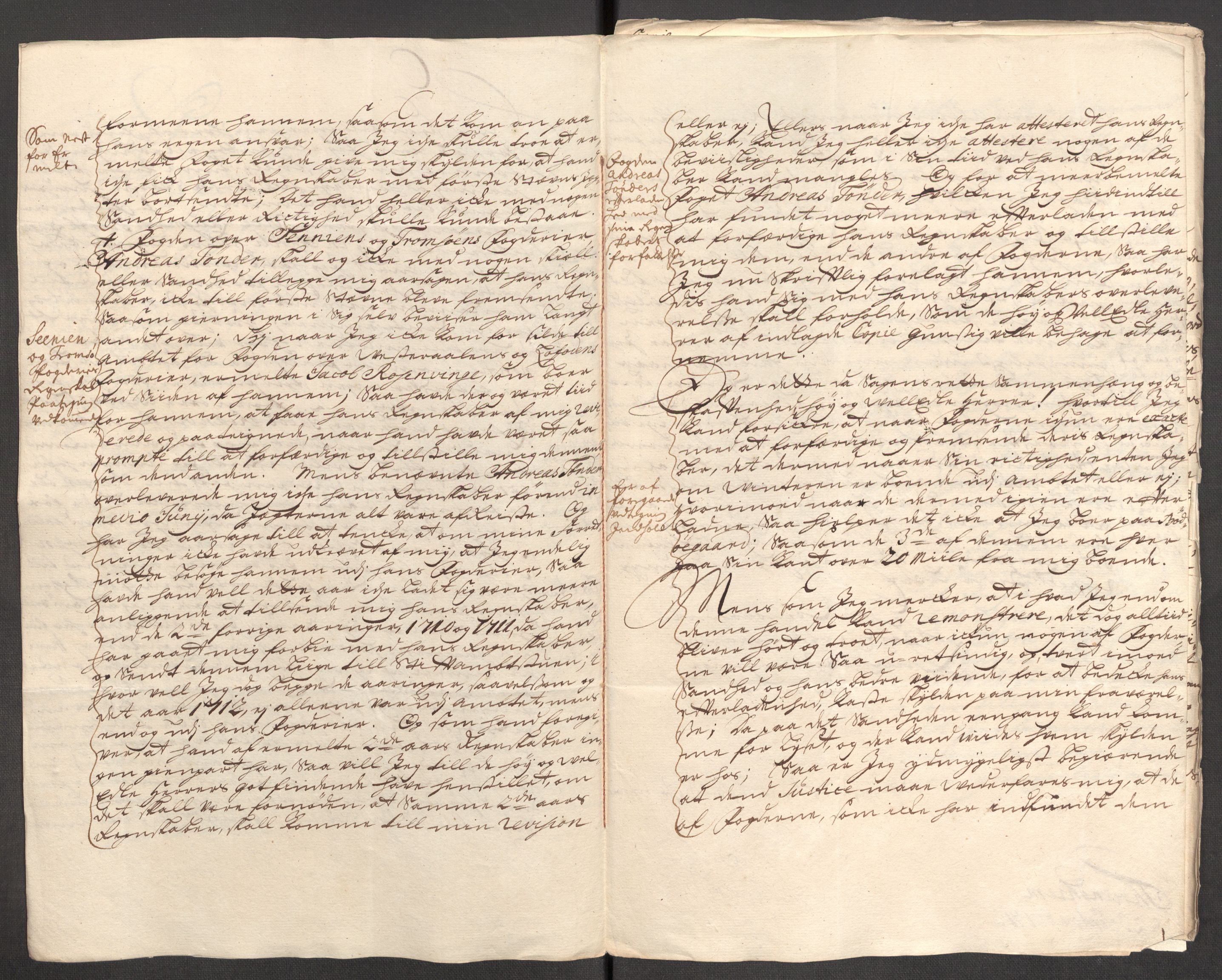 Rentekammeret inntil 1814, Reviderte regnskaper, Fogderegnskap, AV/RA-EA-4092/R65/L4511: Fogderegnskap Helgeland, 1710-1711, p. 400