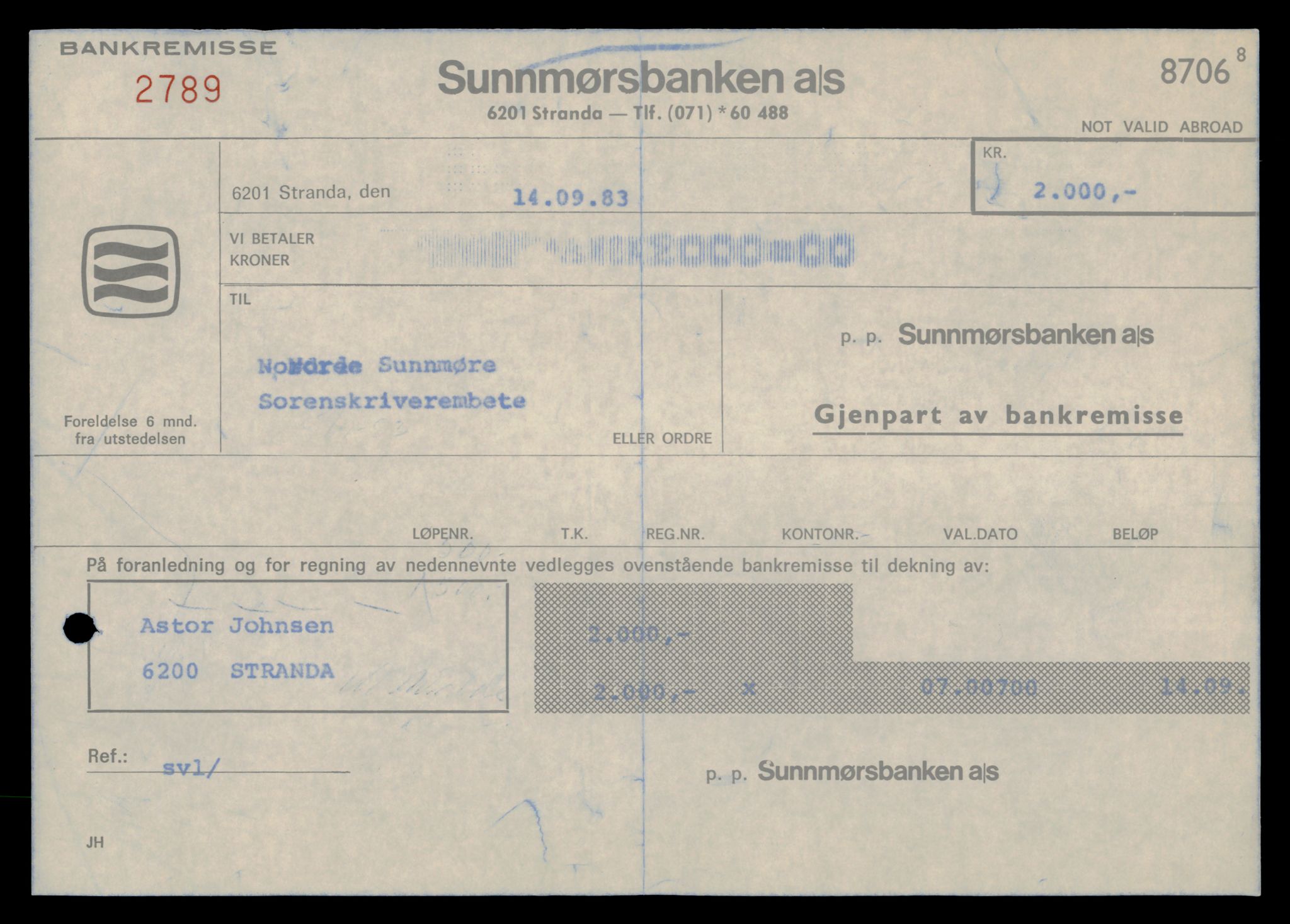 Nordre Sunnmøre sorenskriveri, AV/SAT-A-0006/2/J/Jd/Jde/L0034: Bilag. Aksjeselskap, J-L, 1944-1990, p. 7