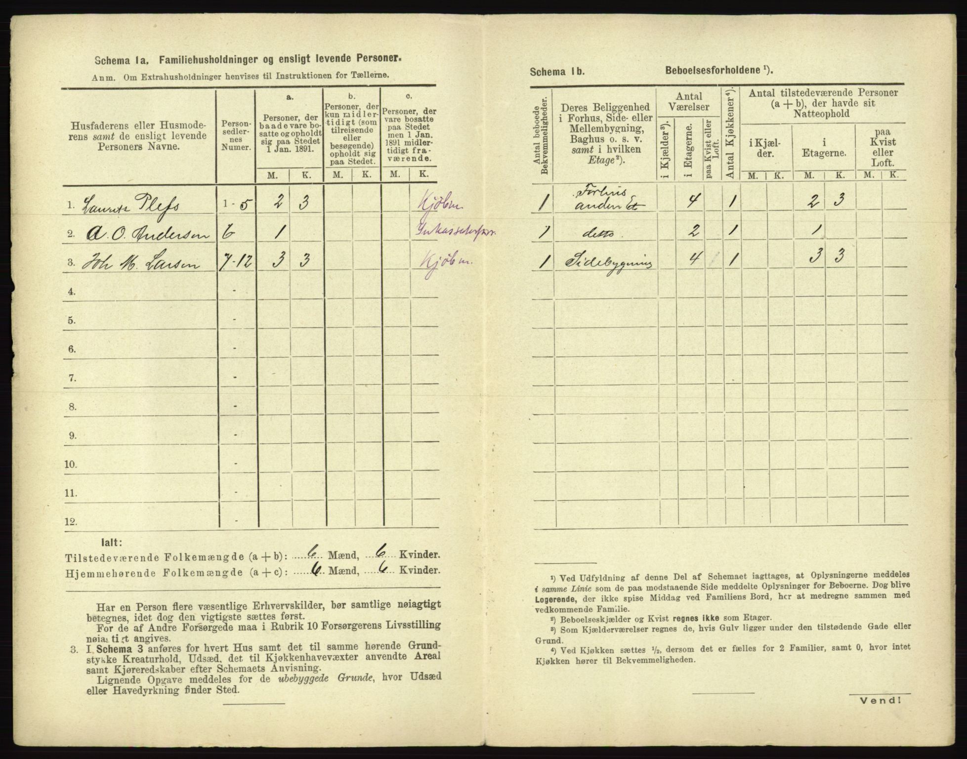 RA, 1891 census for 0101 Fredrikshald, 1891, p. 363