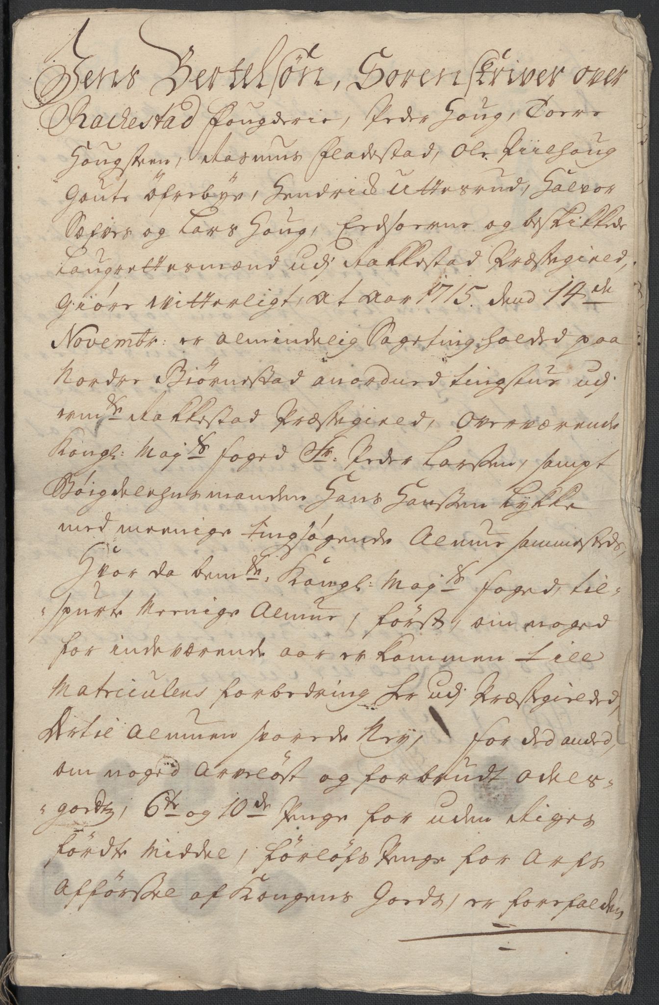 Rentekammeret inntil 1814, Reviderte regnskaper, Fogderegnskap, AV/RA-EA-4092/R07/L0310: Fogderegnskap Rakkestad, Heggen og Frøland, 1715, p. 44