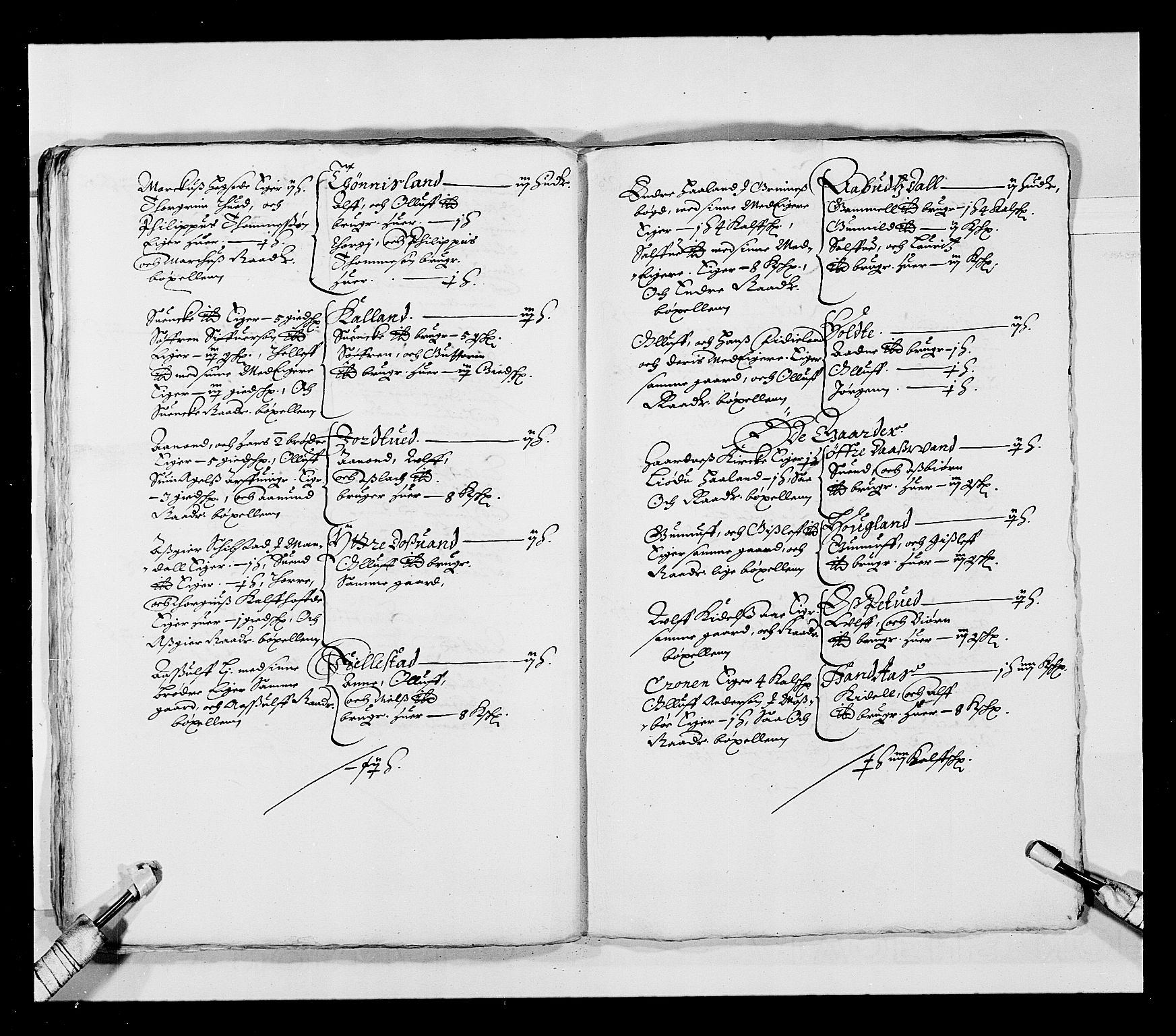 Stattholderembetet 1572-1771, RA/EA-2870/Ek/L0023/0002: Jordebøker 1633-1658: / Jordebøker for Råbyggelag og Mandal len, 1648-1649, p. 32