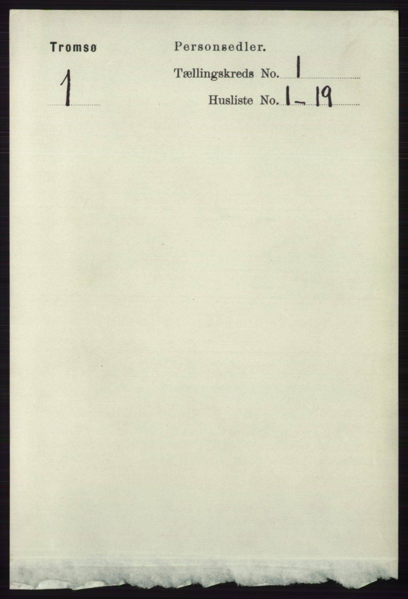 RA, 1891 census for 1902 Tromsø, 1891, p. 290