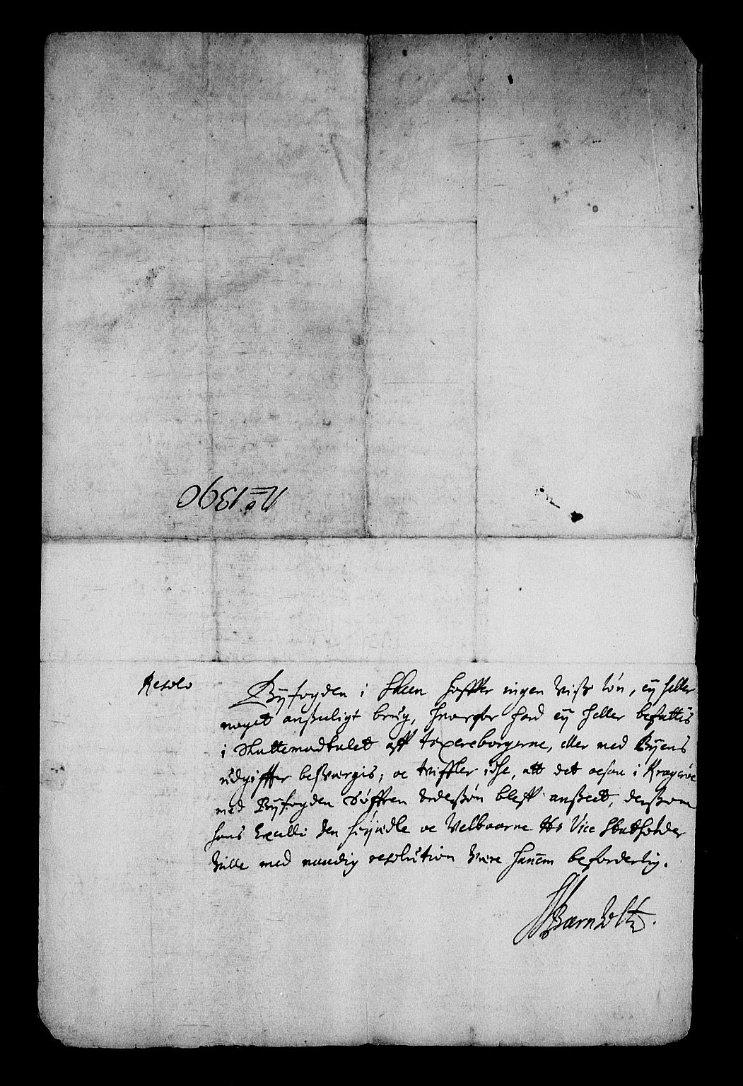 Stattholderembetet 1572-1771, AV/RA-EA-2870/Af/L0002: Avskrifter av vedlegg til originale supplikker, nummerert i samsvar med supplikkbøkene, 1687-1689, p. 91