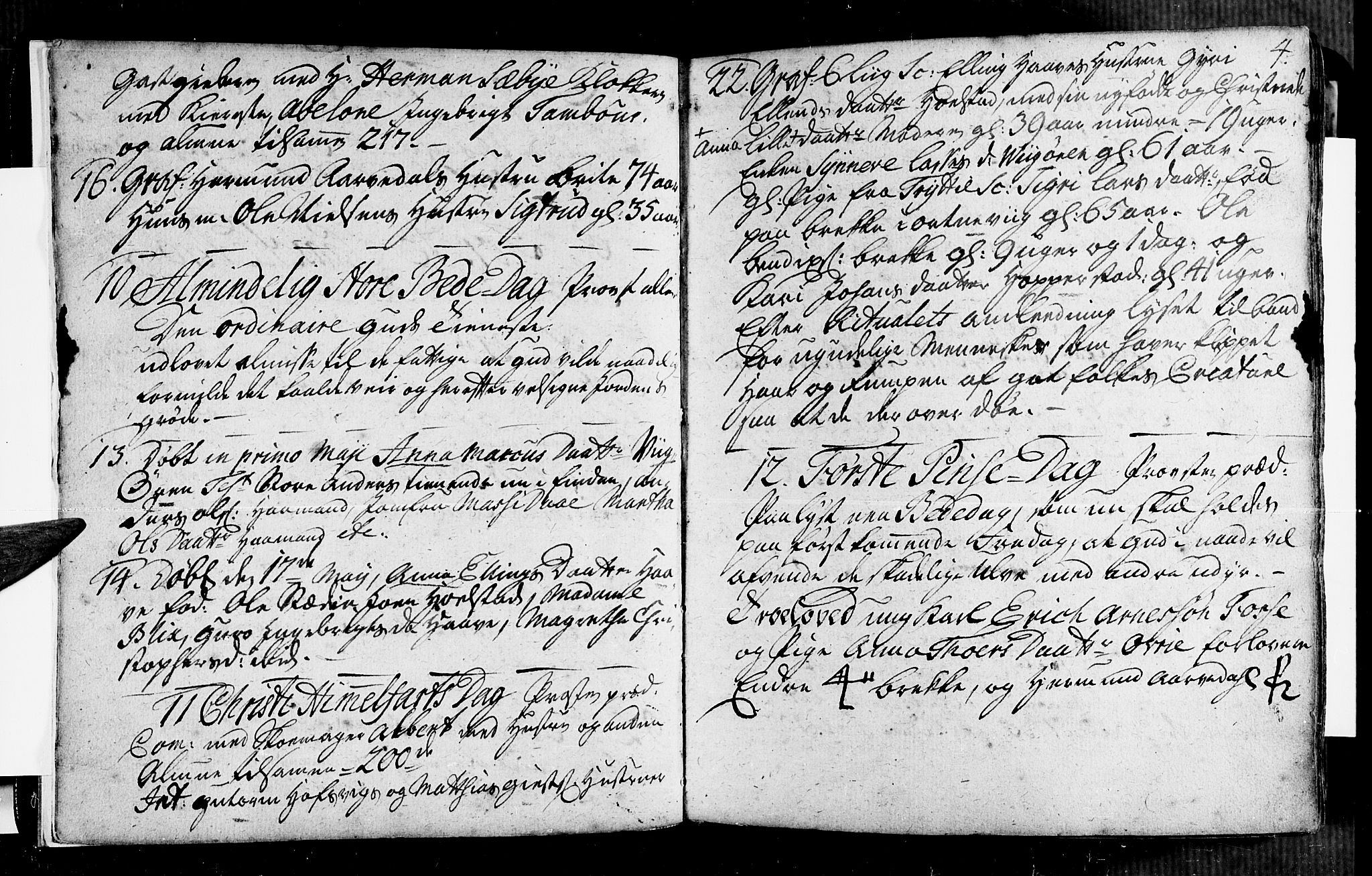 Vik sokneprestembete, AV/SAB-A-81501/H/Haa/Haaa/L0002: Parish register (official) no. A 2 / 1, 1740-1757, p. 4