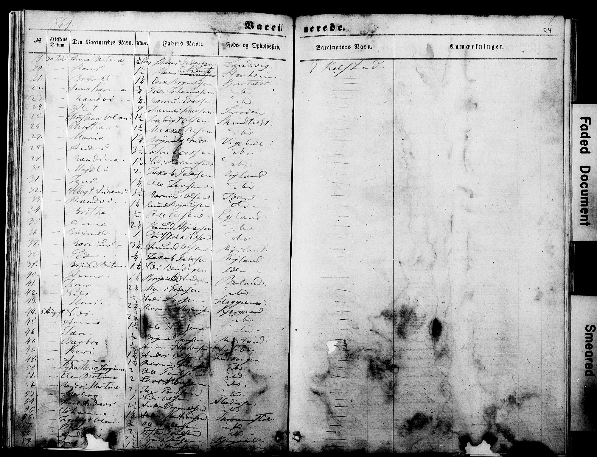 Manger sokneprestembete, SAB/A-76801/H/Haa: Parish register (official) no. A 11, 1860-1867, p. 24
