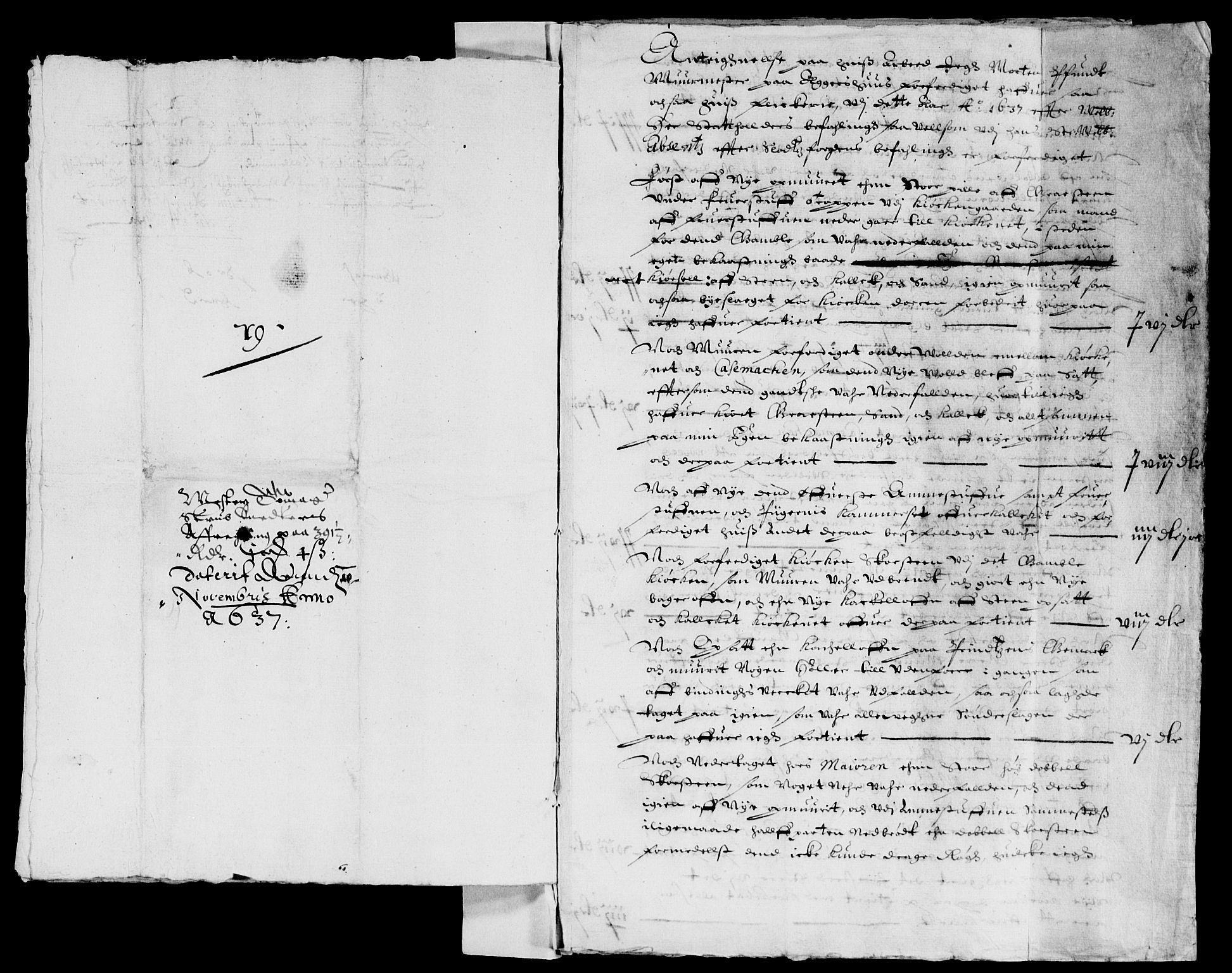 Rentekammeret inntil 1814, Reviderte regnskaper, Lensregnskaper, AV/RA-EA-5023/R/Rb/Rba/L0136: Akershus len, 1637-1638