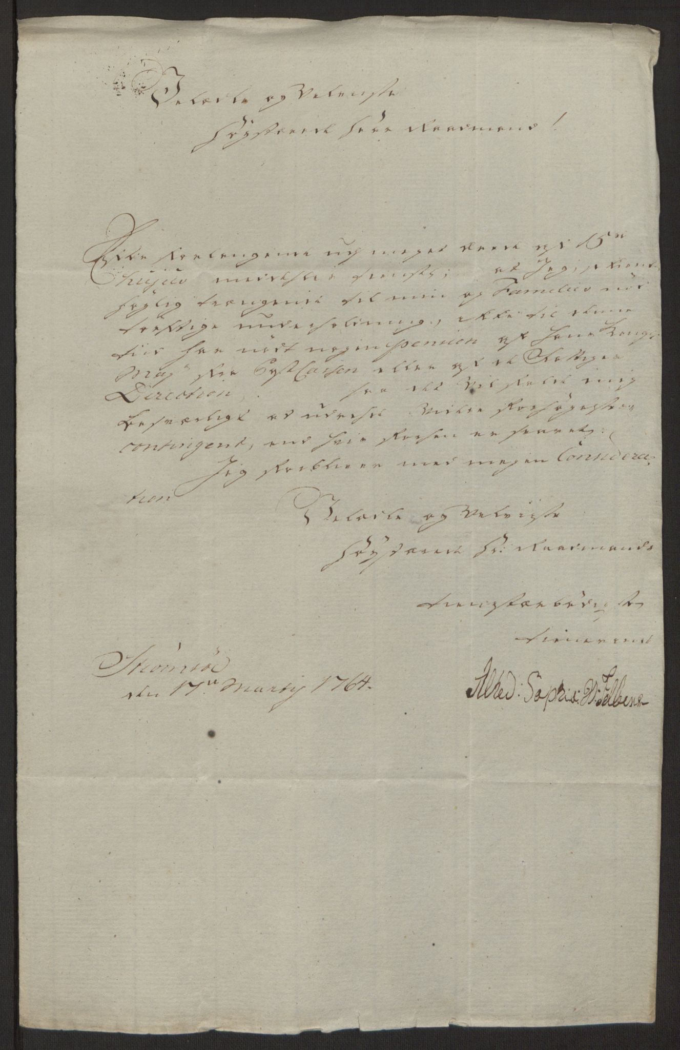 Rentekammeret inntil 1814, Reviderte regnskaper, Byregnskaper, AV/RA-EA-4066/R/Rg/L0144/0001: [G4] Kontribusjonsregnskap / Ekstraskatt, 1762-1767, p. 314