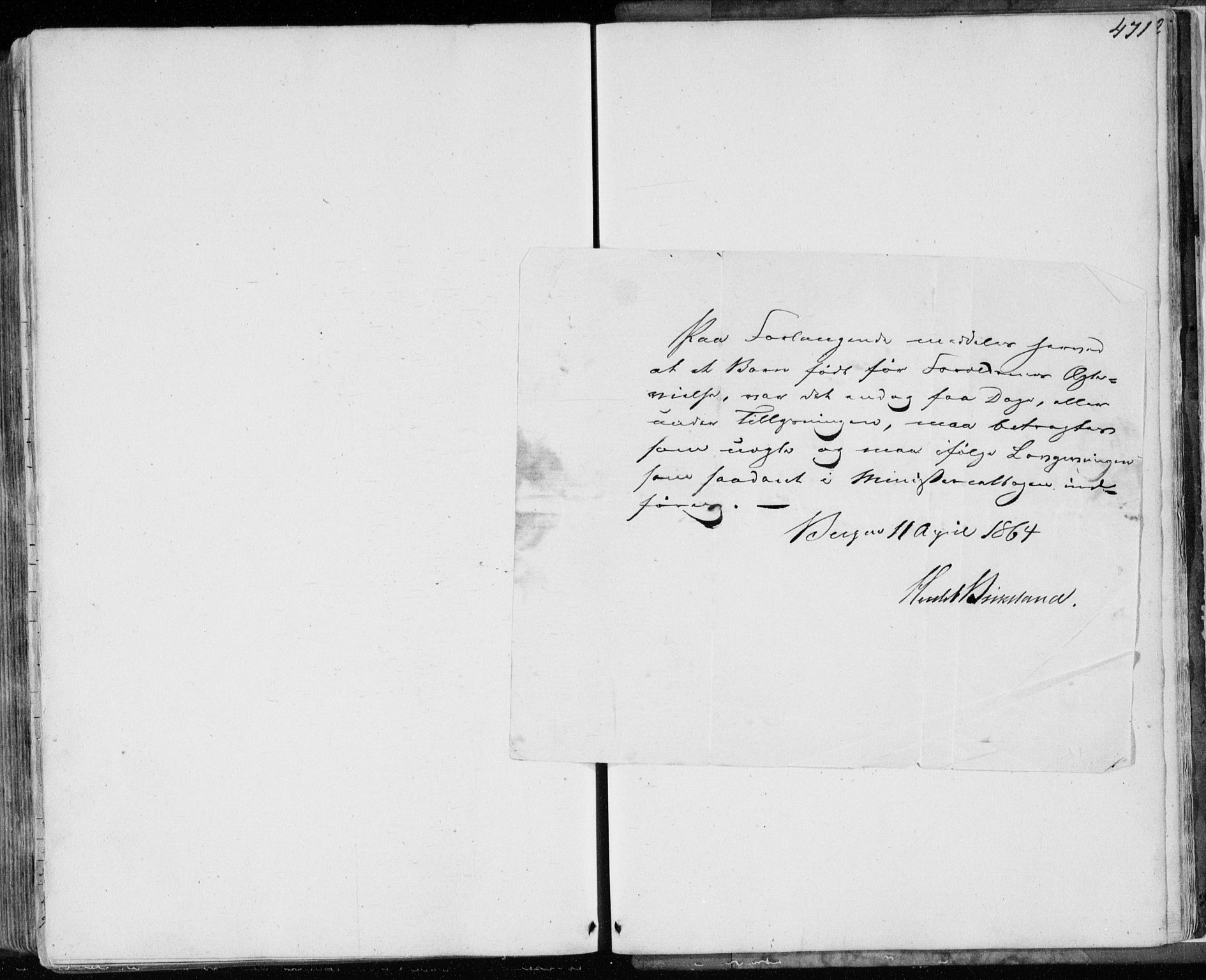 Sund sokneprestembete, SAB/A-99930: Parish register (official) no. A 14, 1850-1866, p. 471