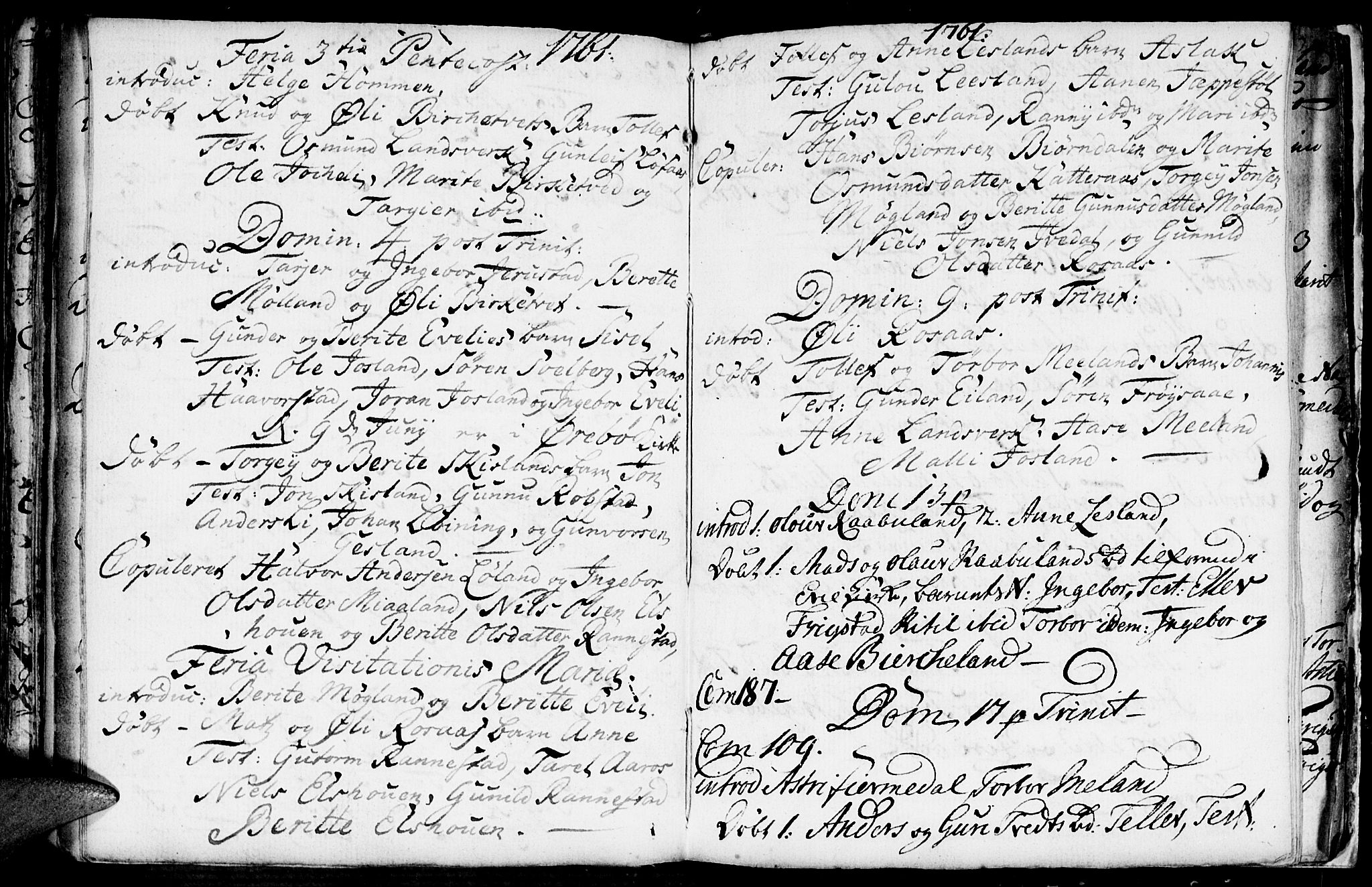 Evje sokneprestkontor, AV/SAK-1111-0008/F/Fa/Fac/L0001: Parish register (official) no. A 1, 1705-1764, p. 331-332