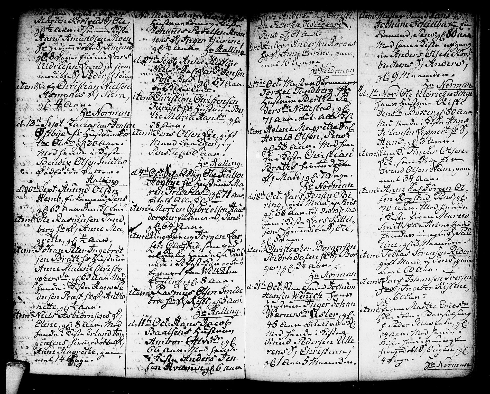 Kongsberg kirkebøker, SAKO/A-22/F/Fa/L0006: Parish register (official) no. I 6, 1783-1797, p. 253