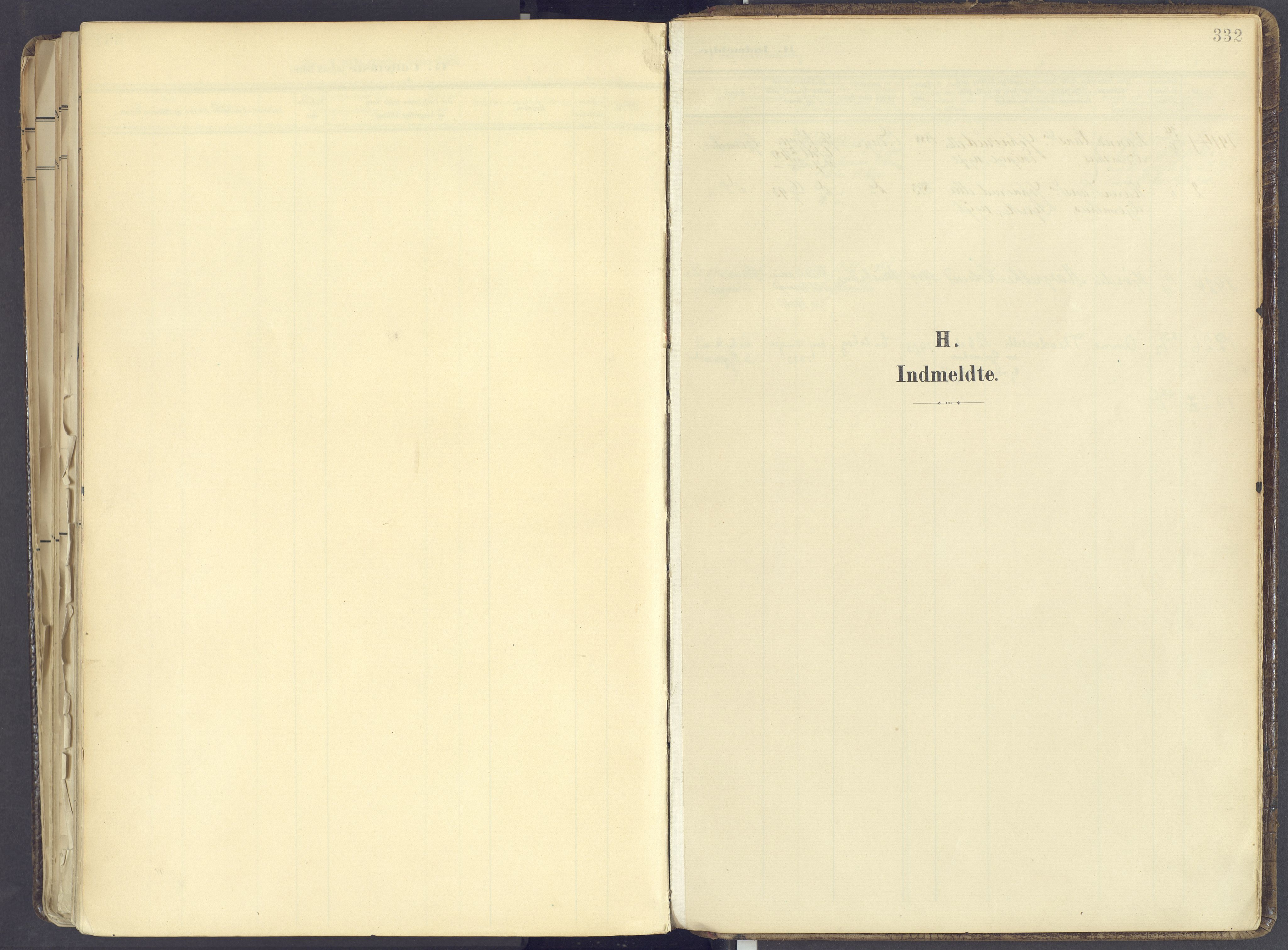 Vinger prestekontor, SAH/PREST-024/H/Ha/Haa/L0017: Parish register (official) no. 17, 1901-1927, p. 332