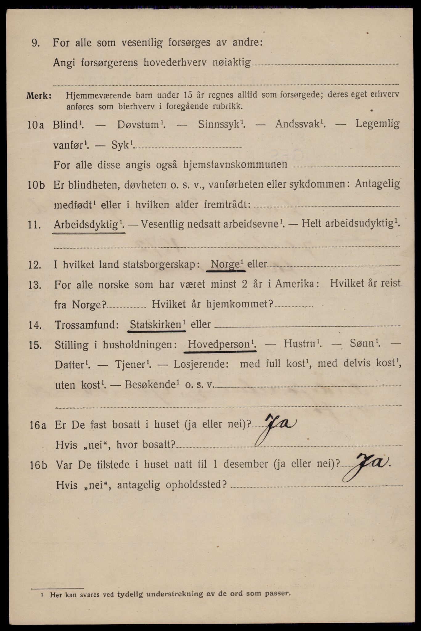 SAST, 1920 census for Haugesund, 1920, p. 25510