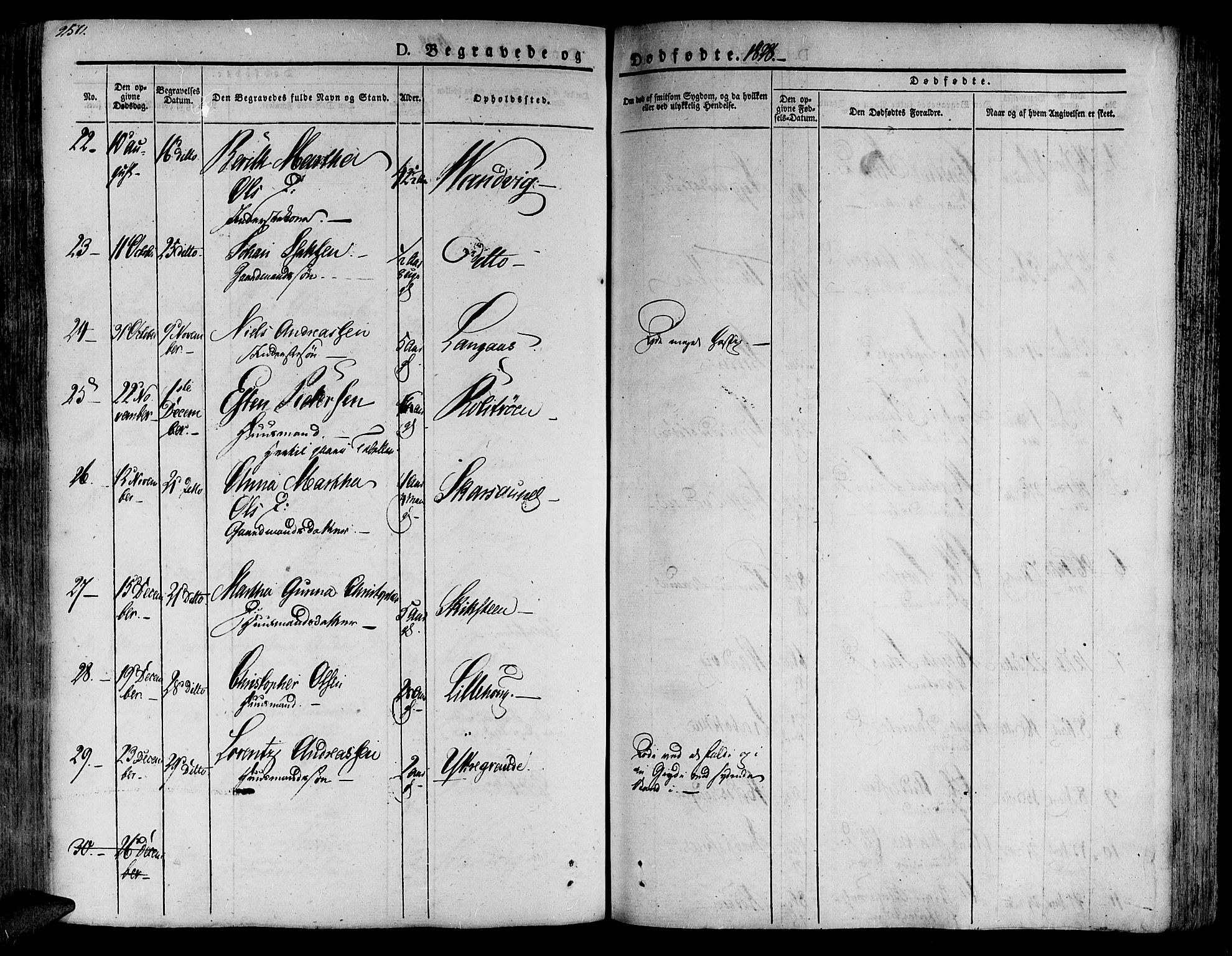 Ministerialprotokoller, klokkerbøker og fødselsregistre - Nord-Trøndelag, AV/SAT-A-1458/701/L0006: Parish register (official) no. 701A06, 1825-1841, p. 250