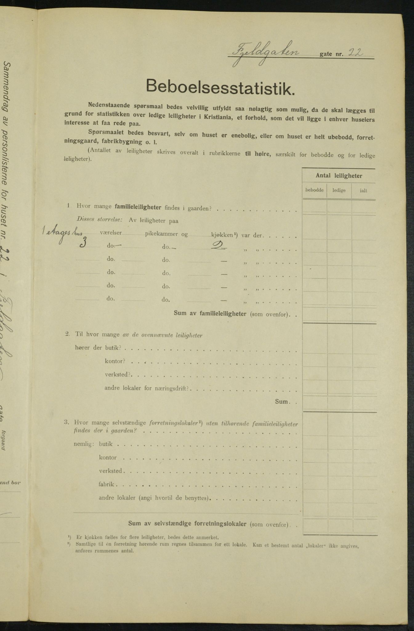 OBA, Municipal Census 1915 for Kristiania, 1915, p. 24002