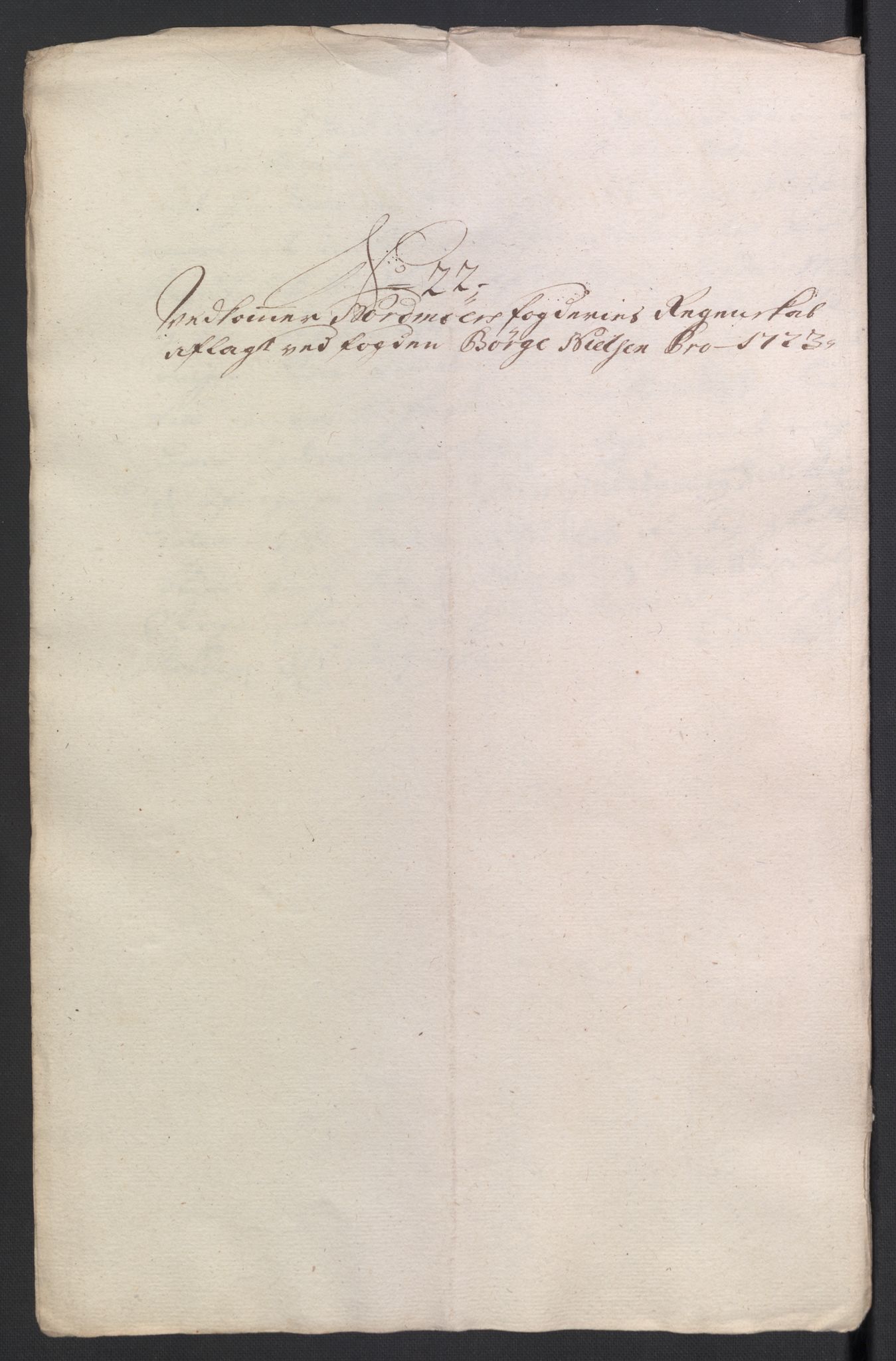 Rentekammeret inntil 1814, Reviderte regnskaper, Fogderegnskap, RA/EA-4092/R56/L3756: Fogderegnskap Nordmøre, 1723, p. 213