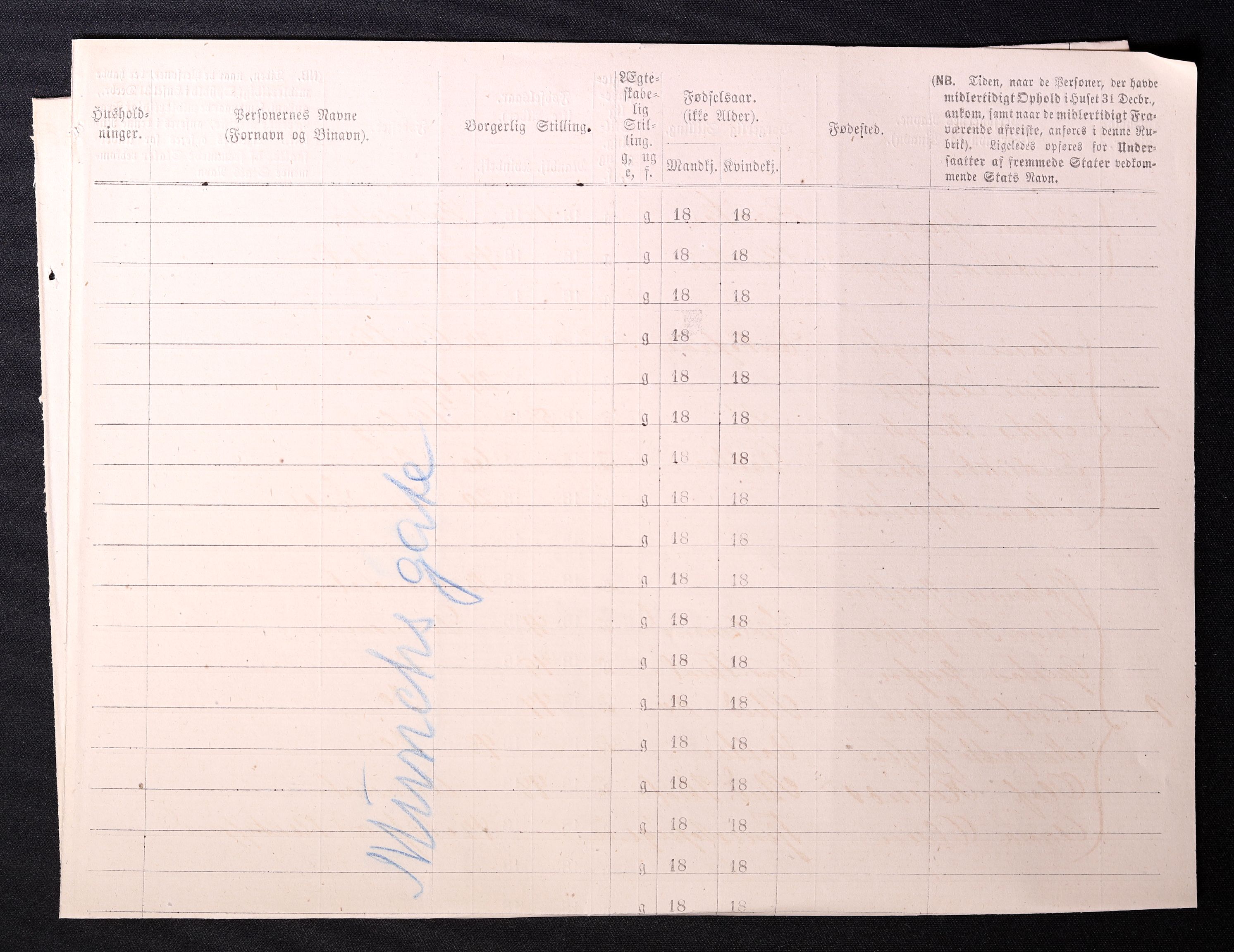 RA, 1870 census for 0301 Kristiania, 1870, p. 2272