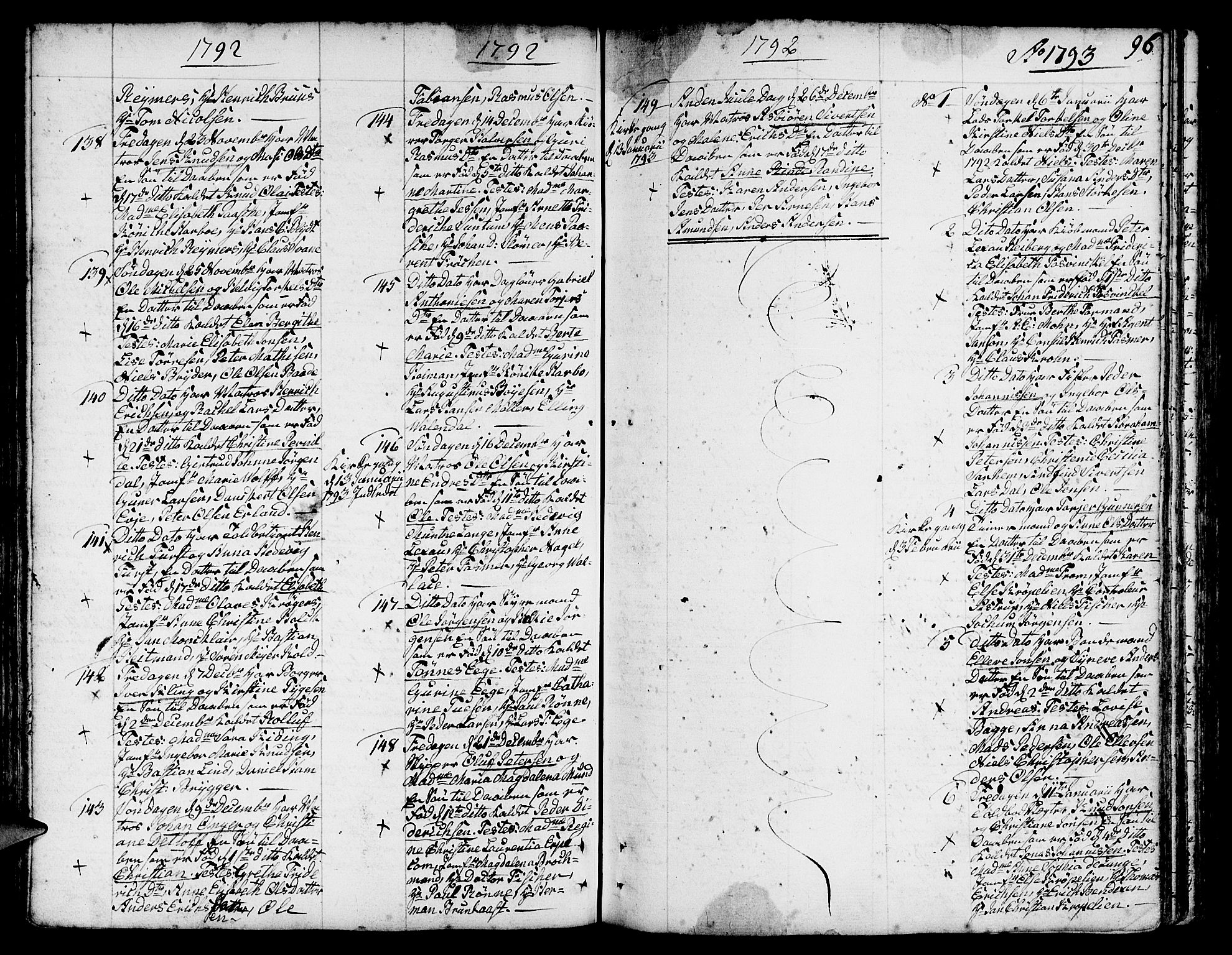 Nykirken Sokneprestembete, SAB/A-77101/H/Haa/L0005: Parish register (official) no. A 5, 1775-1808, p. 96