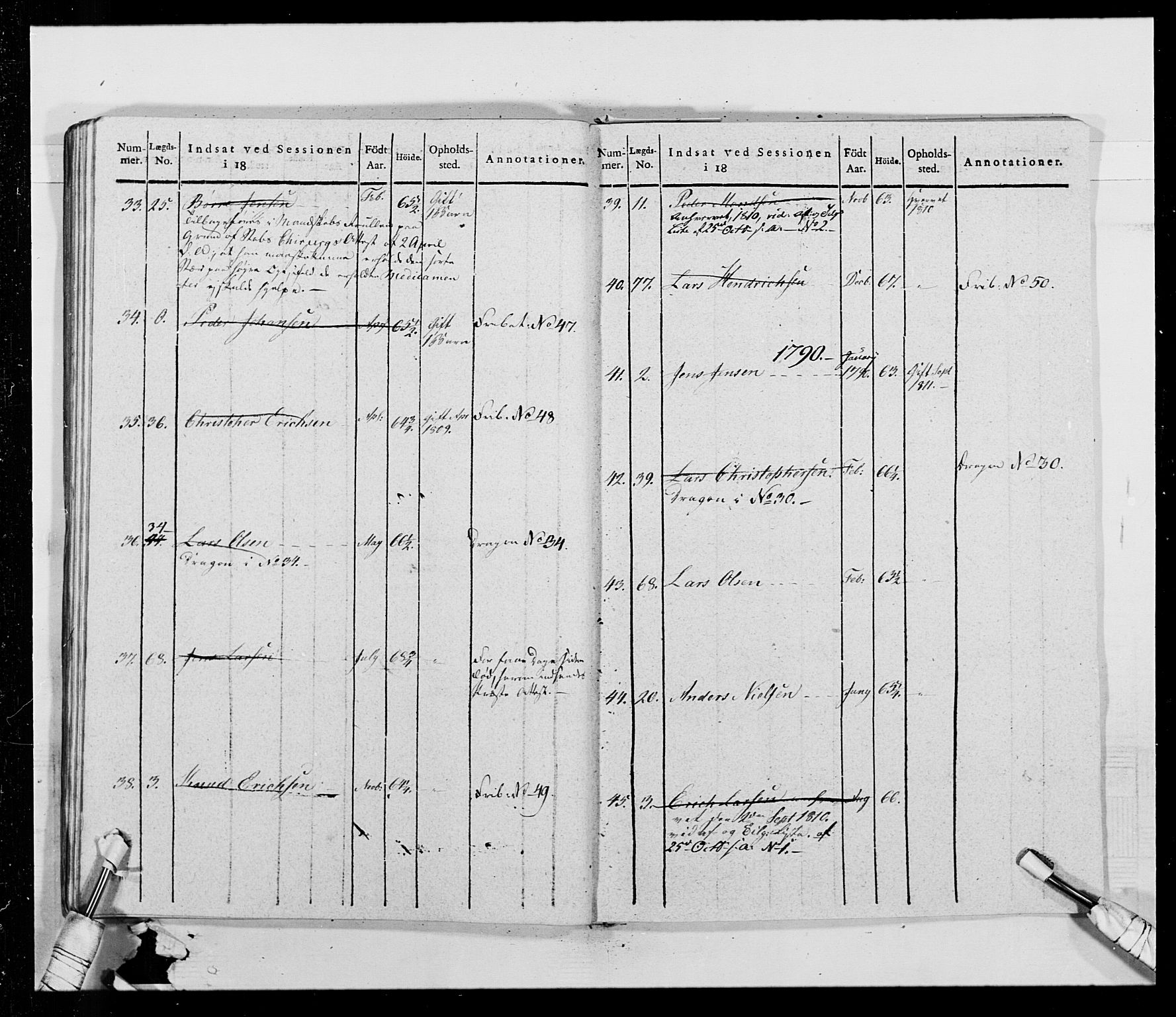 Generalitets- og kommissariatskollegiet, Det kongelige norske kommissariatskollegium, AV/RA-EA-5420/E/Eh/L0014: 3. Sønnafjelske dragonregiment, 1776-1813, p. 368