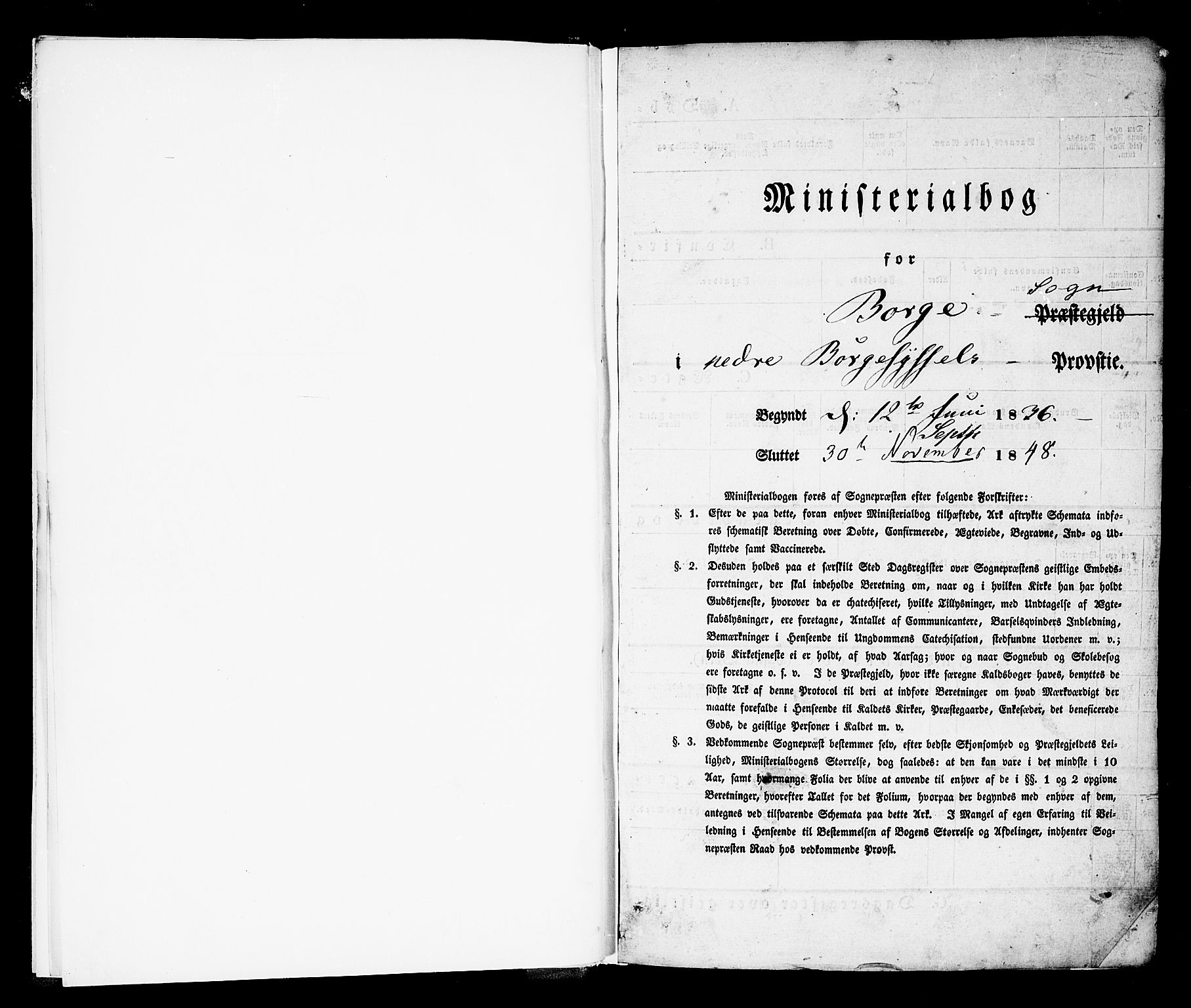 Borge prestekontor Kirkebøker, AV/SAO-A-10903/F/Fa/L0004: Parish register (official) no. I 4, 1836-1848